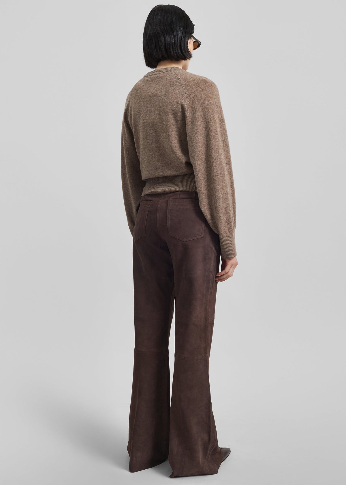 Remain Bat Sleeve Crewneck - Walnut - 4