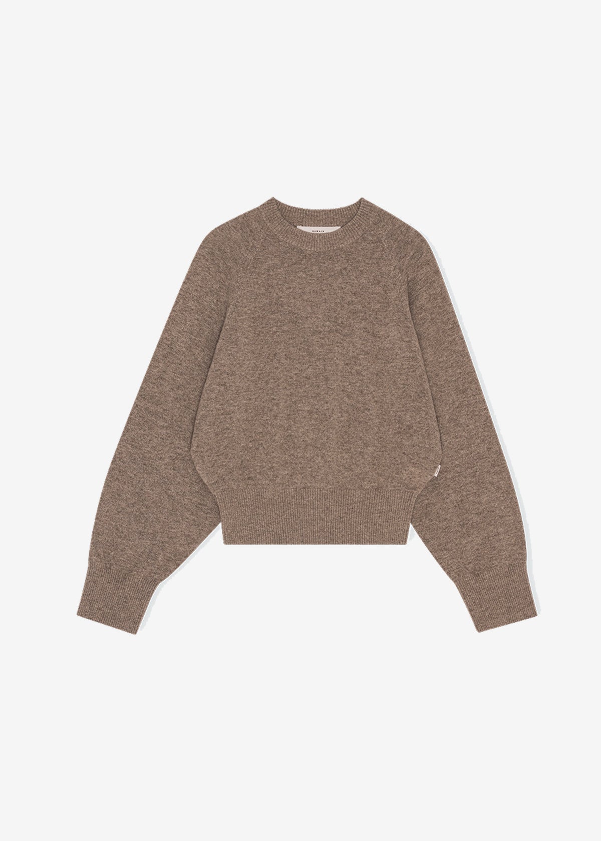 Remain Bat Sleeve Crewneck - Walnut - 5