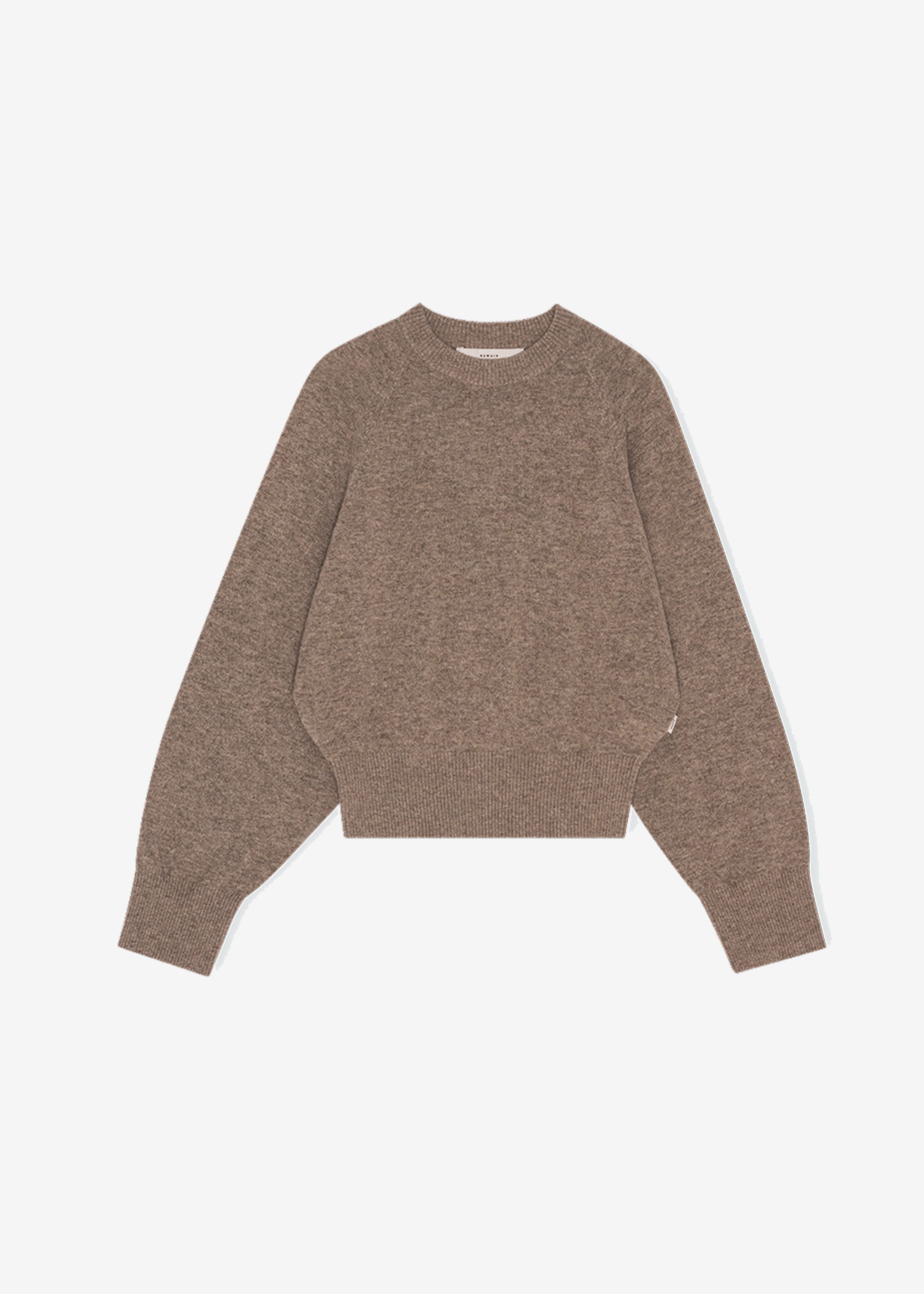 Remain Bat Sleeve Crewneck - Walnut - 5