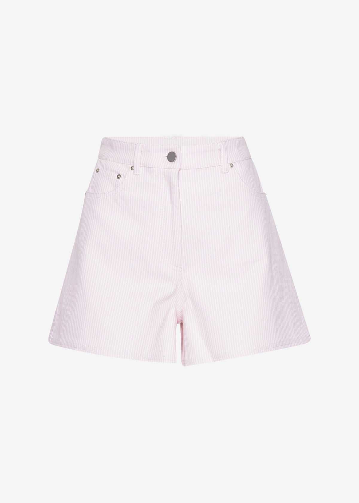 Remain Striped Mini Shorts - Ballerina Comb - 4