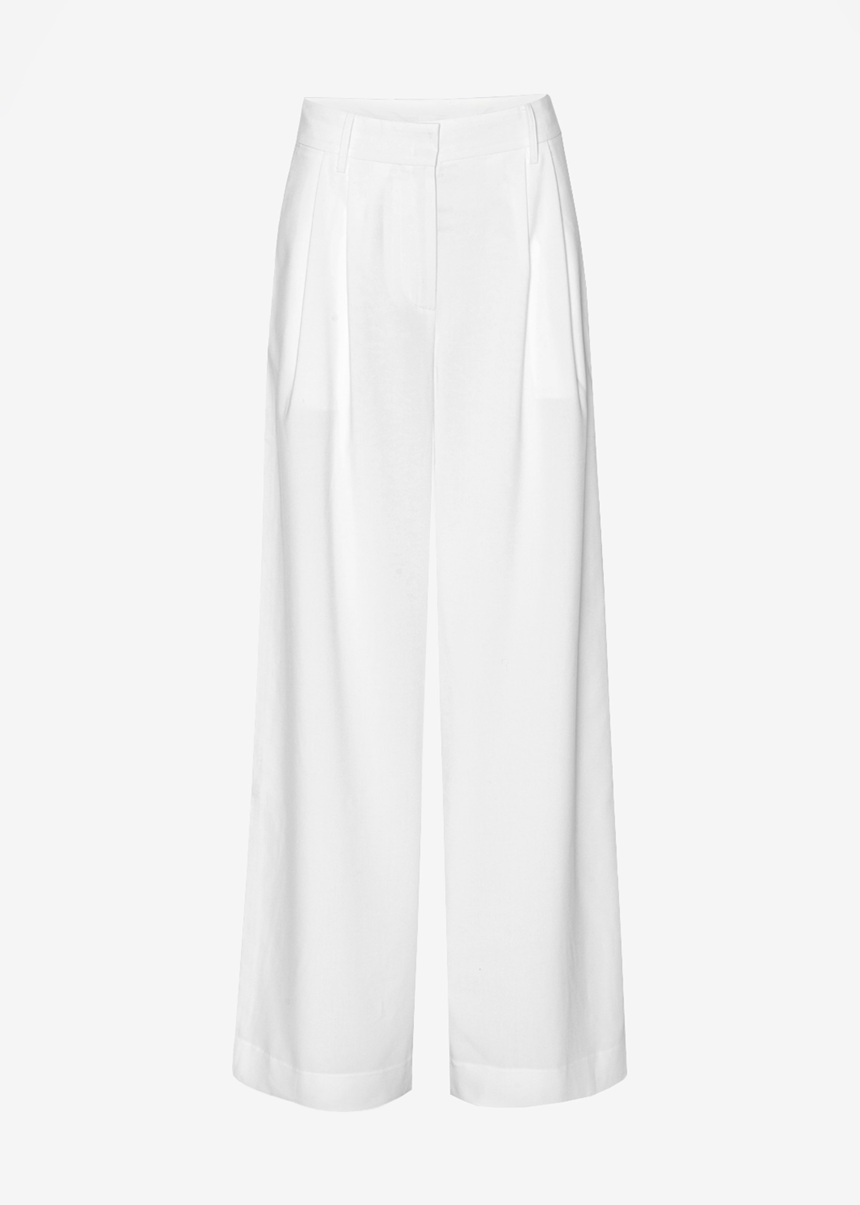 Remain Wide Pants with Pleats - Egret - 10