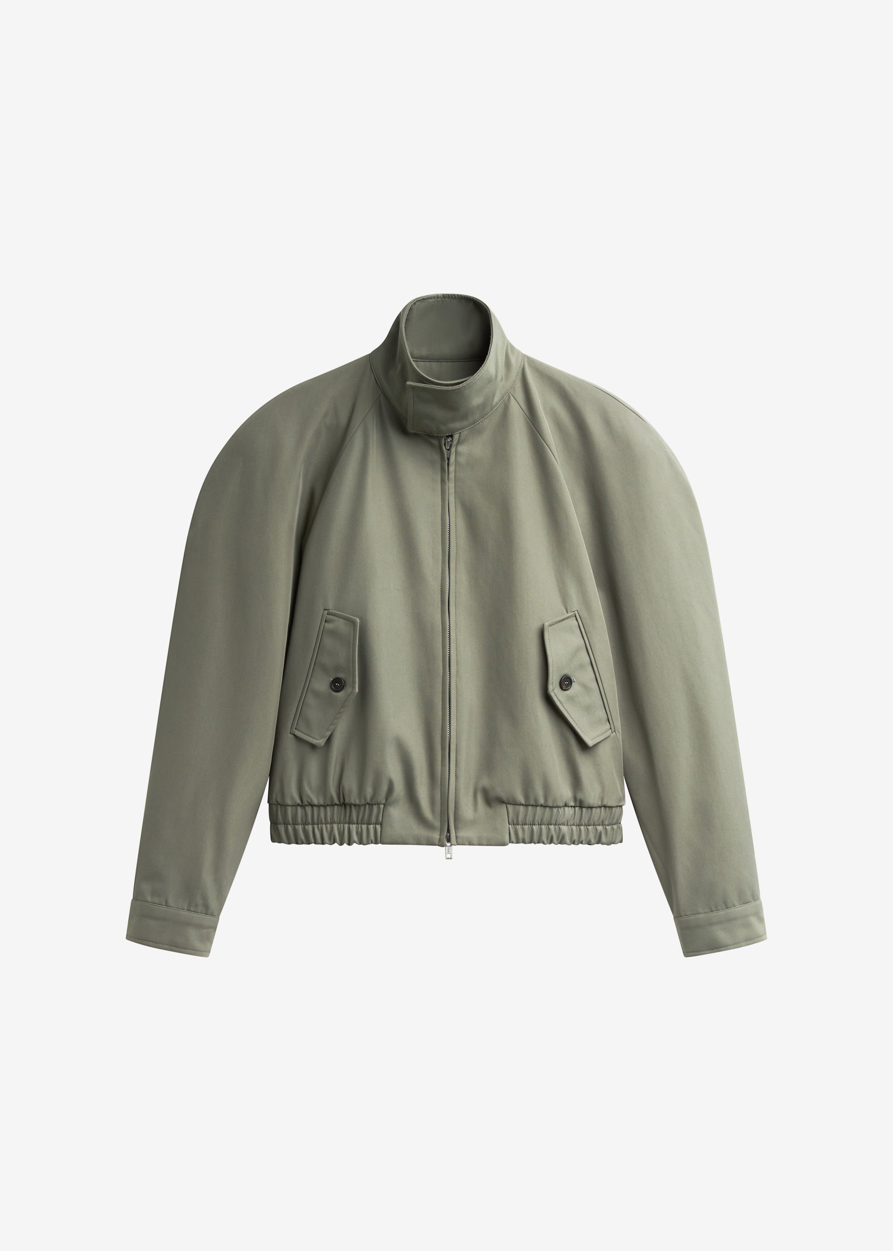 Rennes Curved Blouson Jacket - Sage - 11