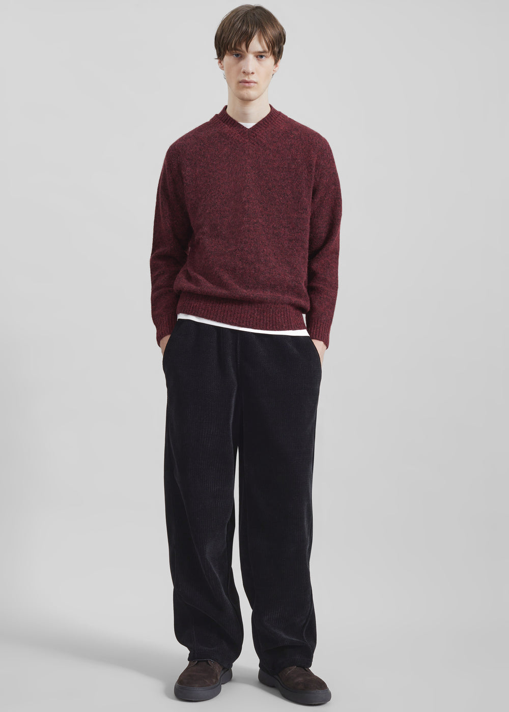 Renzo Velvet Pants - Black