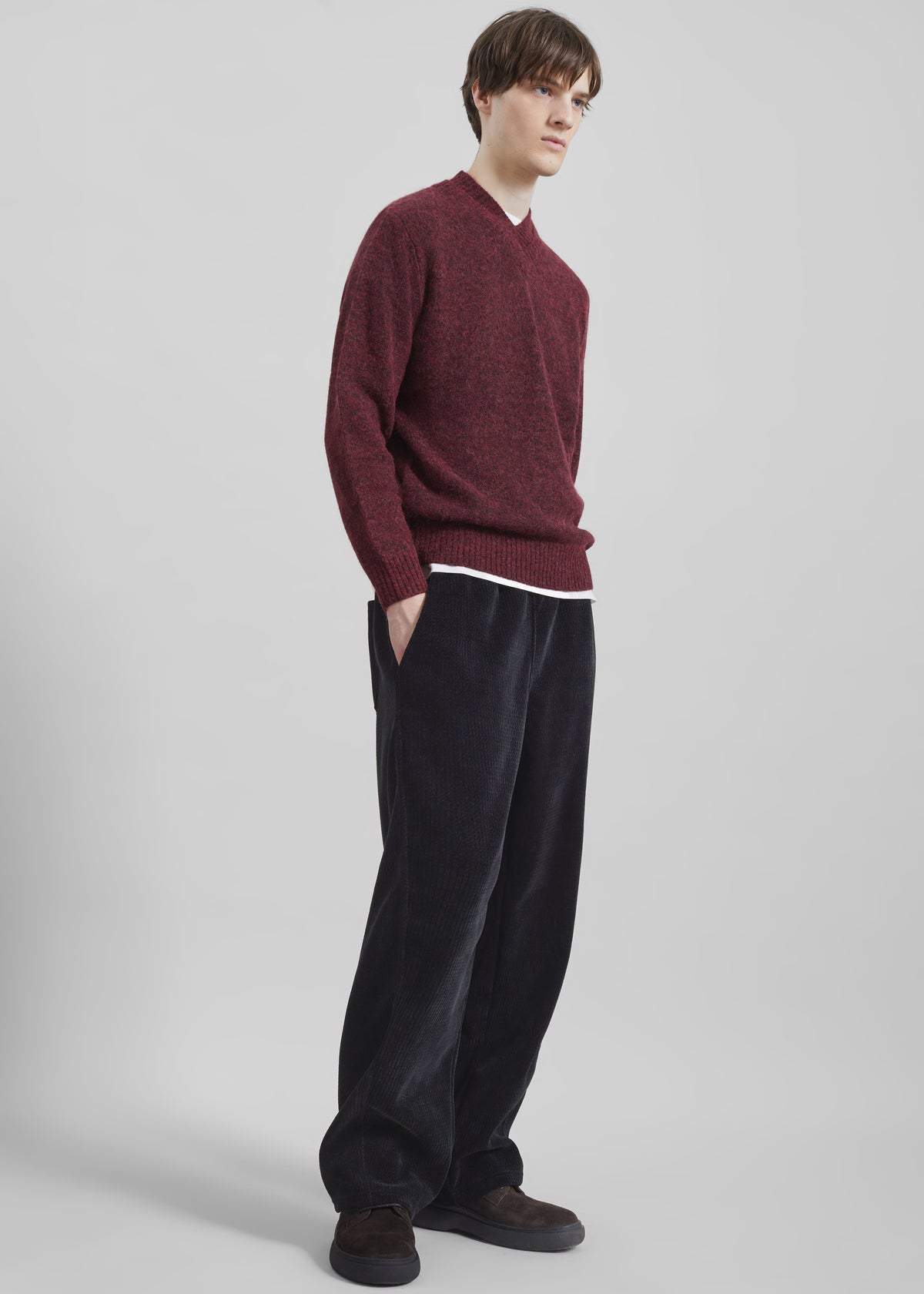 Renzo Velvet Pants - Black - 5