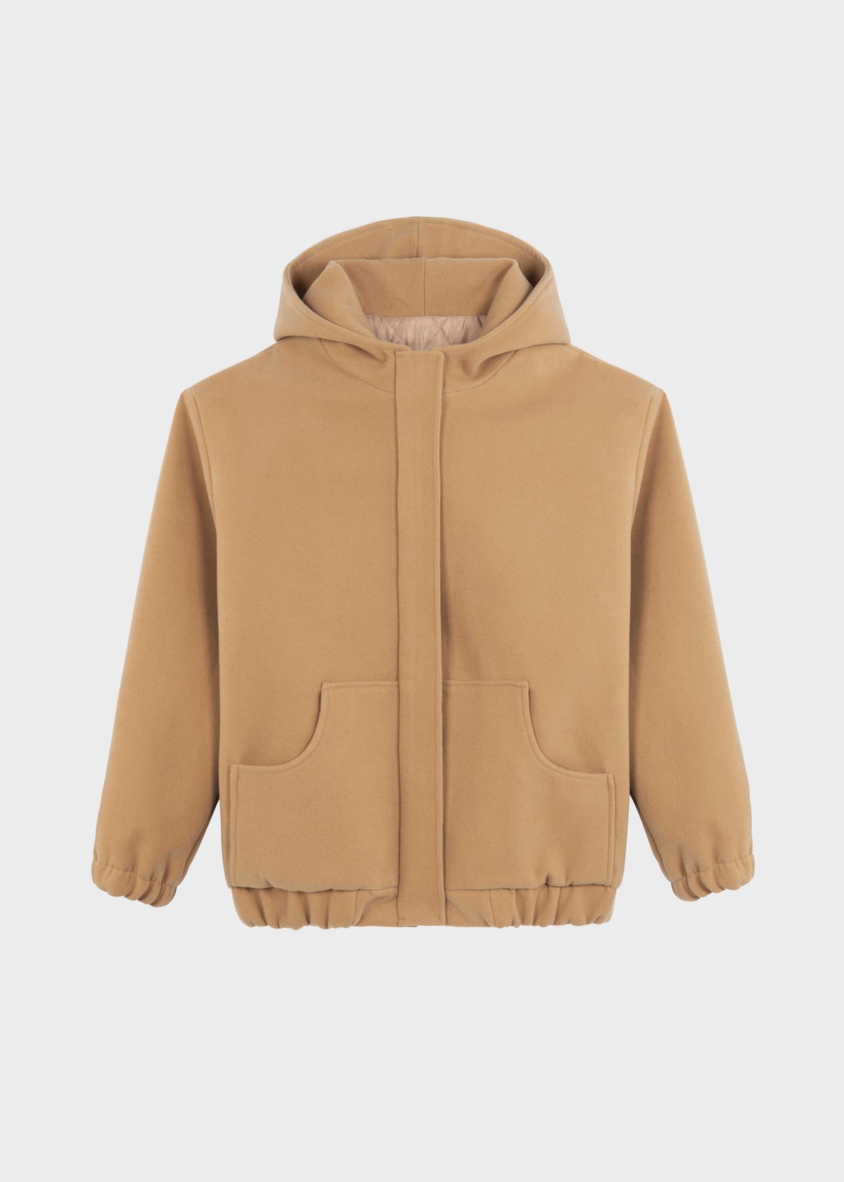 Rey Zip Up Hoodie - Beige - 15
