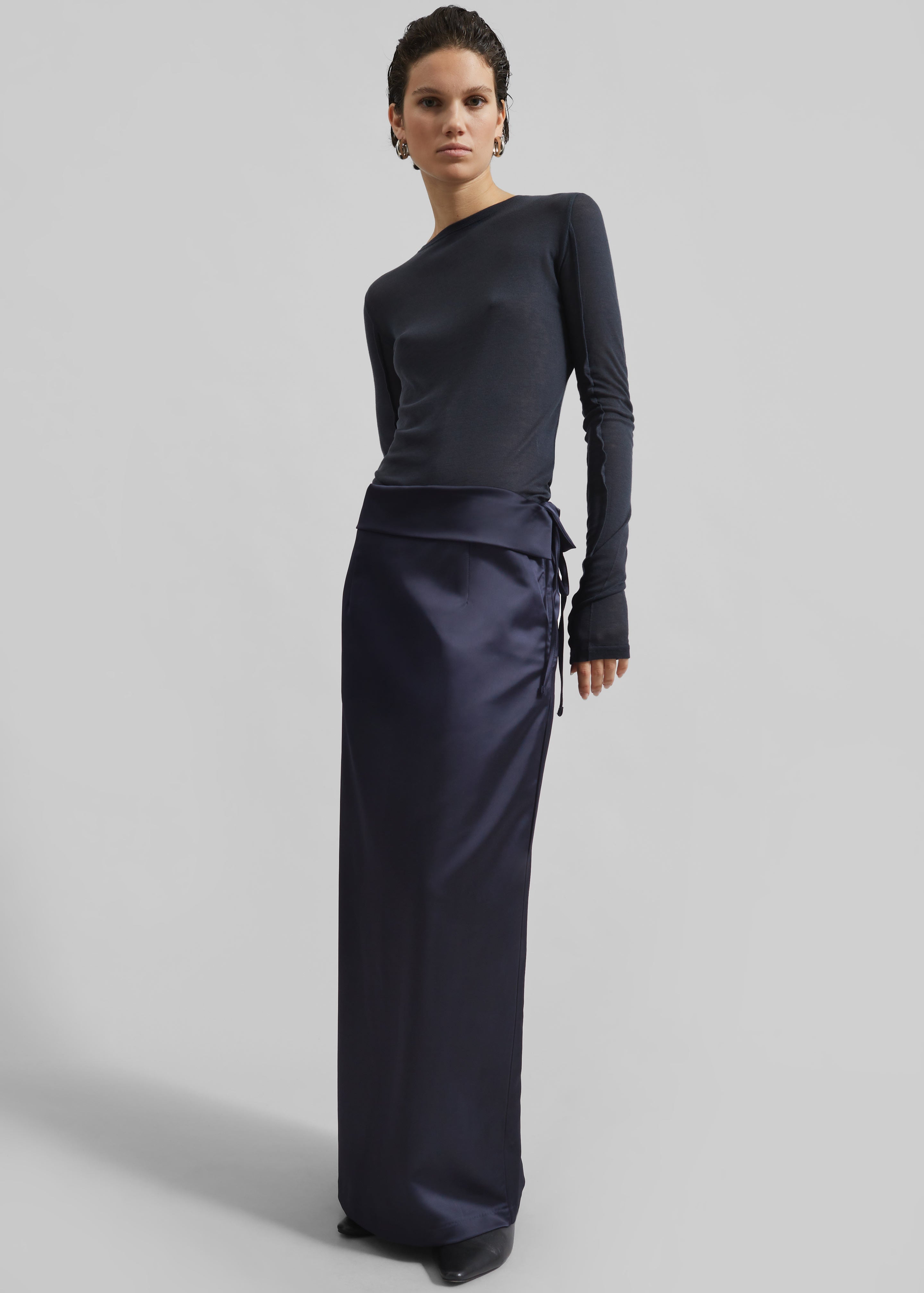 Rhone Skirt - Navy - 1