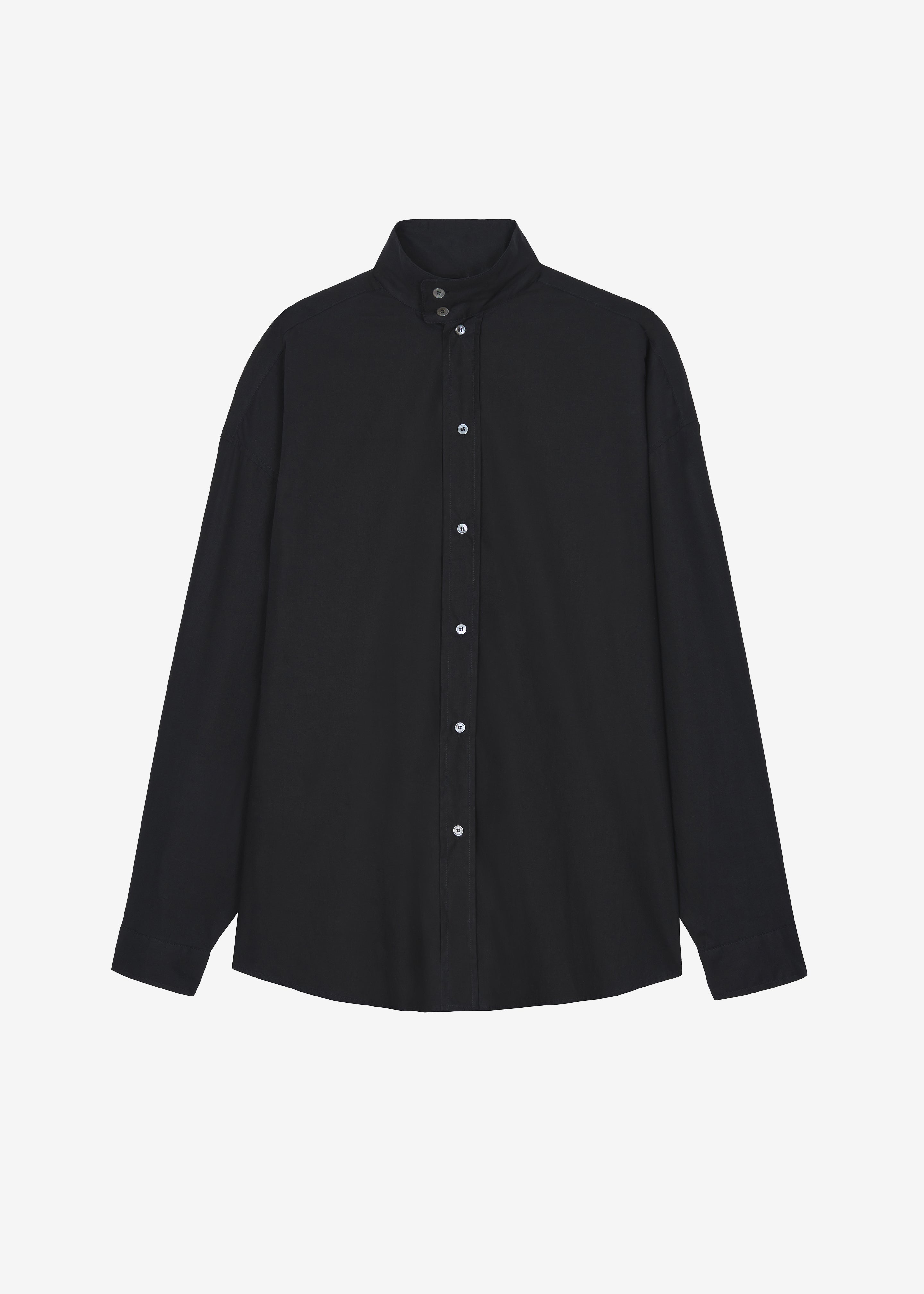 Riken Oversized Shirt - Black - 9