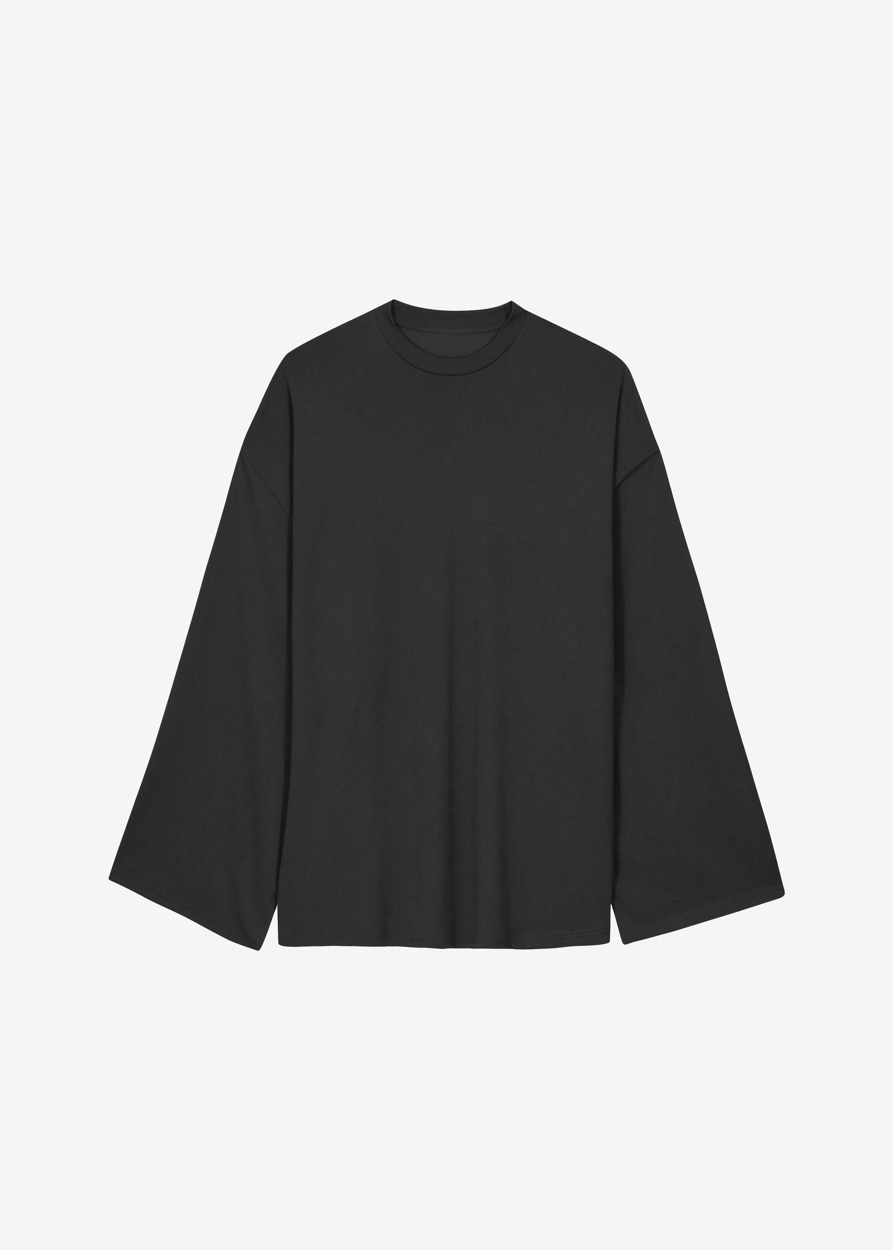 Rio Oversized Sleeve Tee - Black - 6