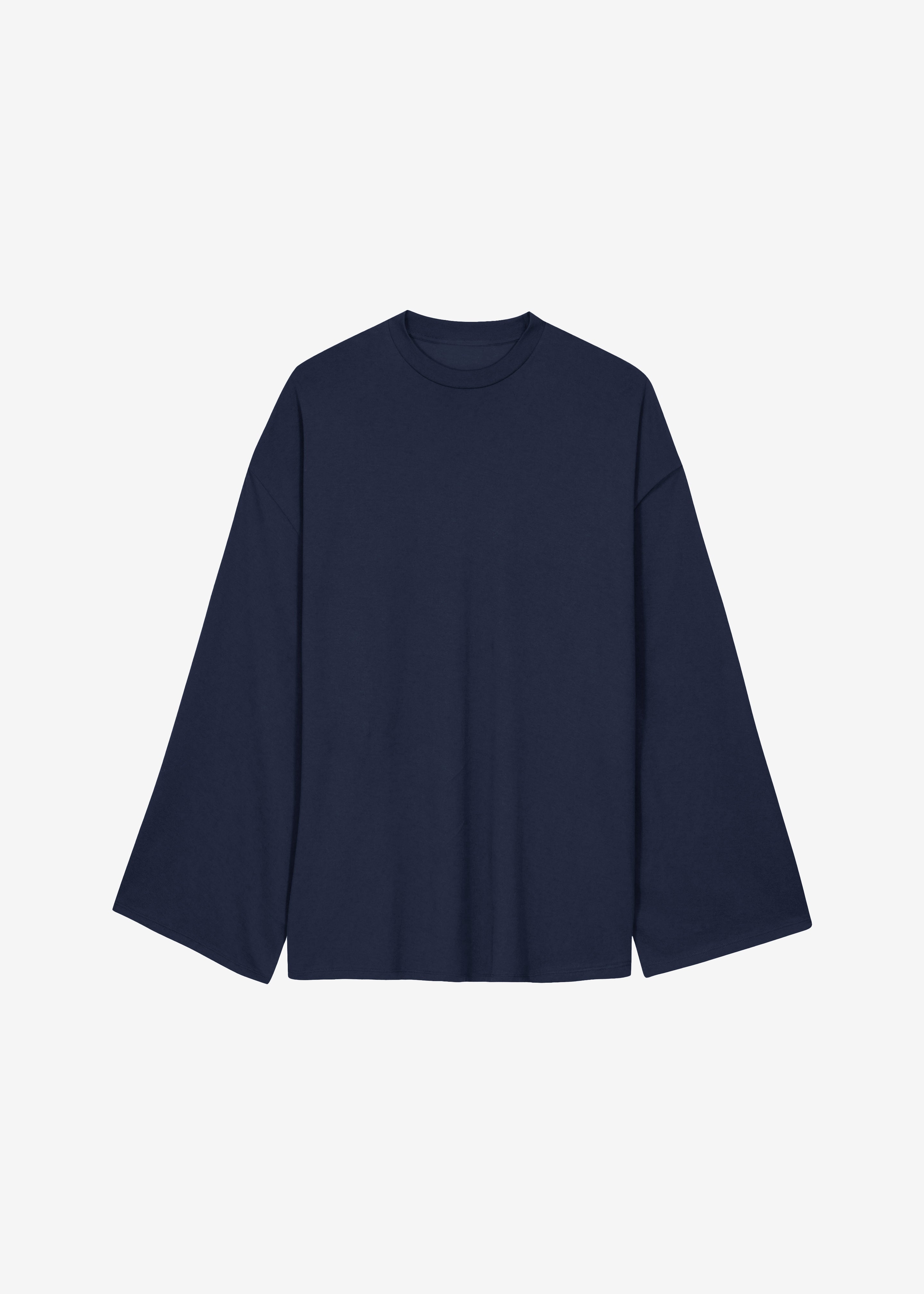 Rio Oversized Sleeve Tee - Dark Navy - 6