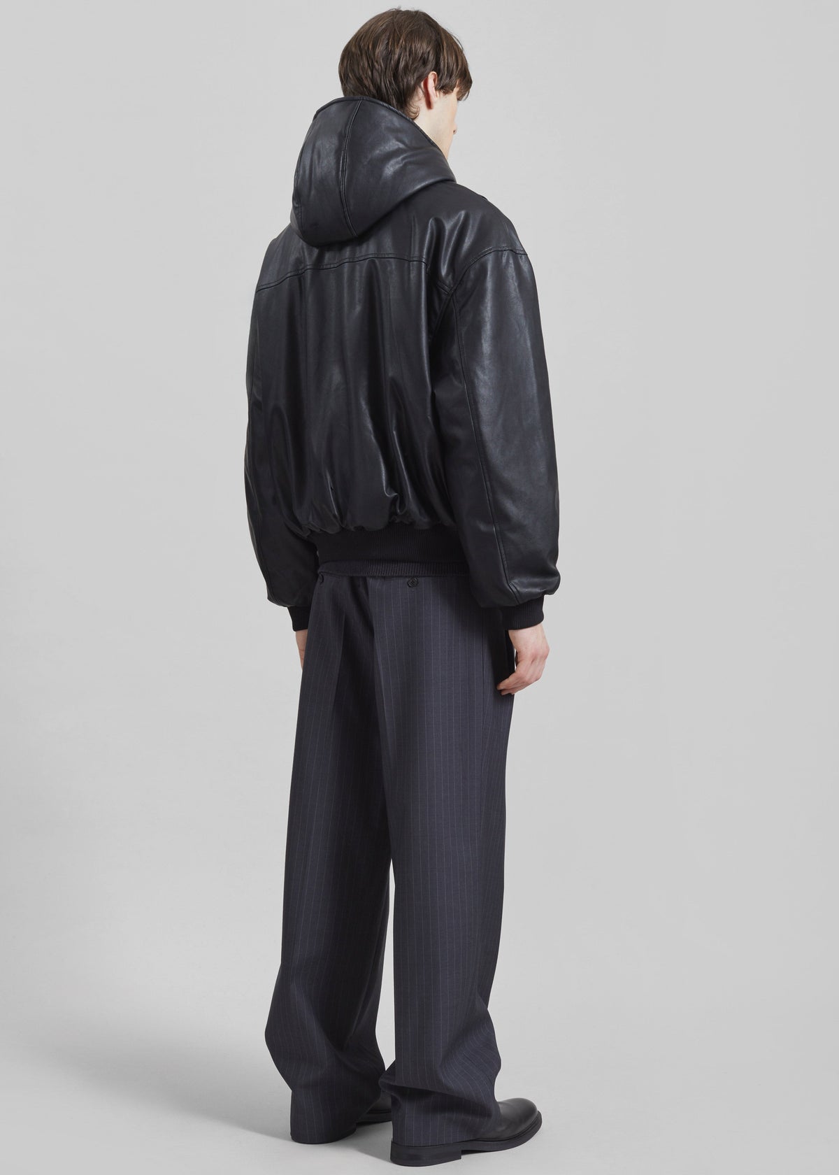 Risor Faux Leather Jacket - Black - 7