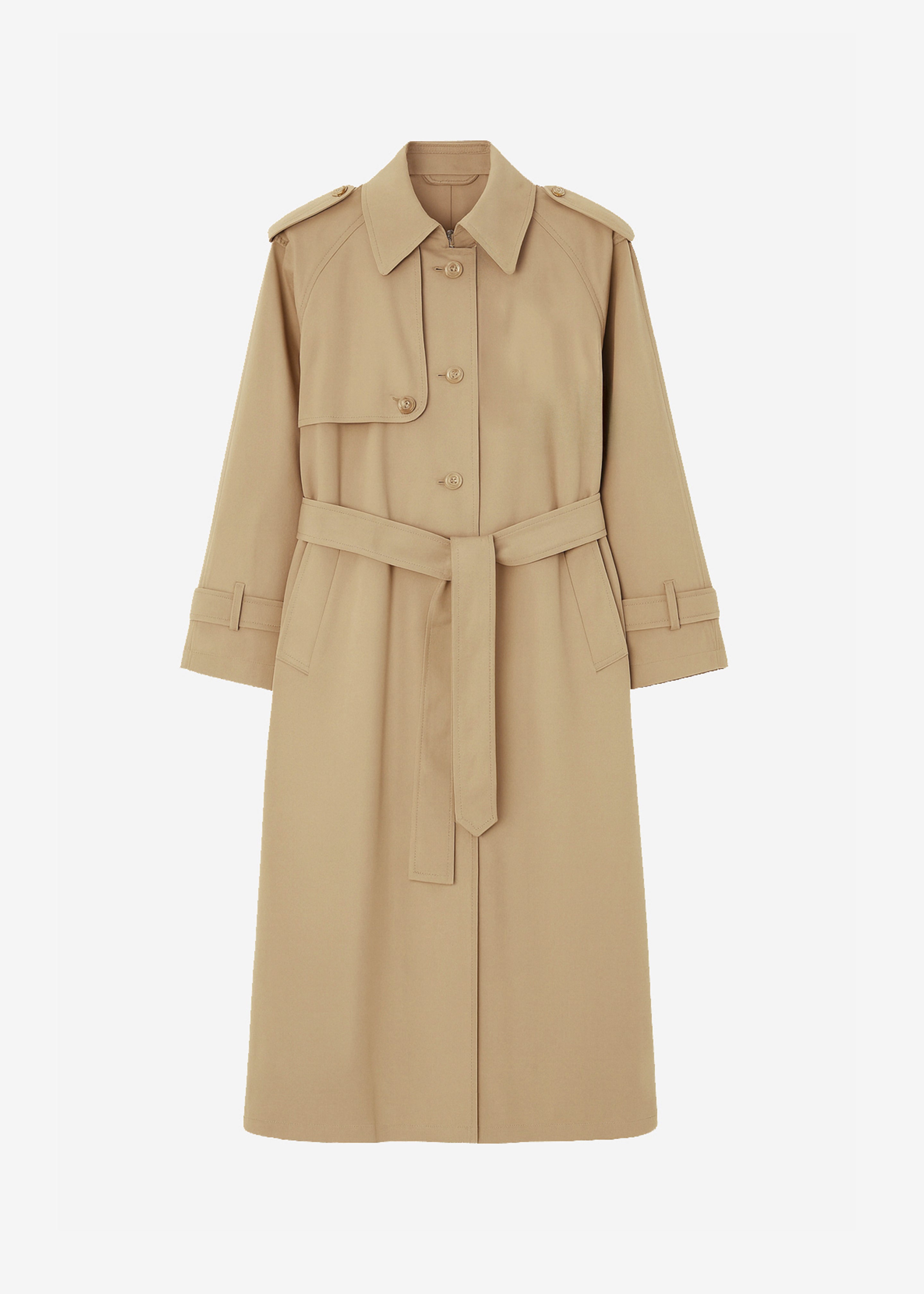 Riva Cotton Trench Coat - Camel - 11