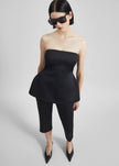 Rivoli Hourglass Top - Black