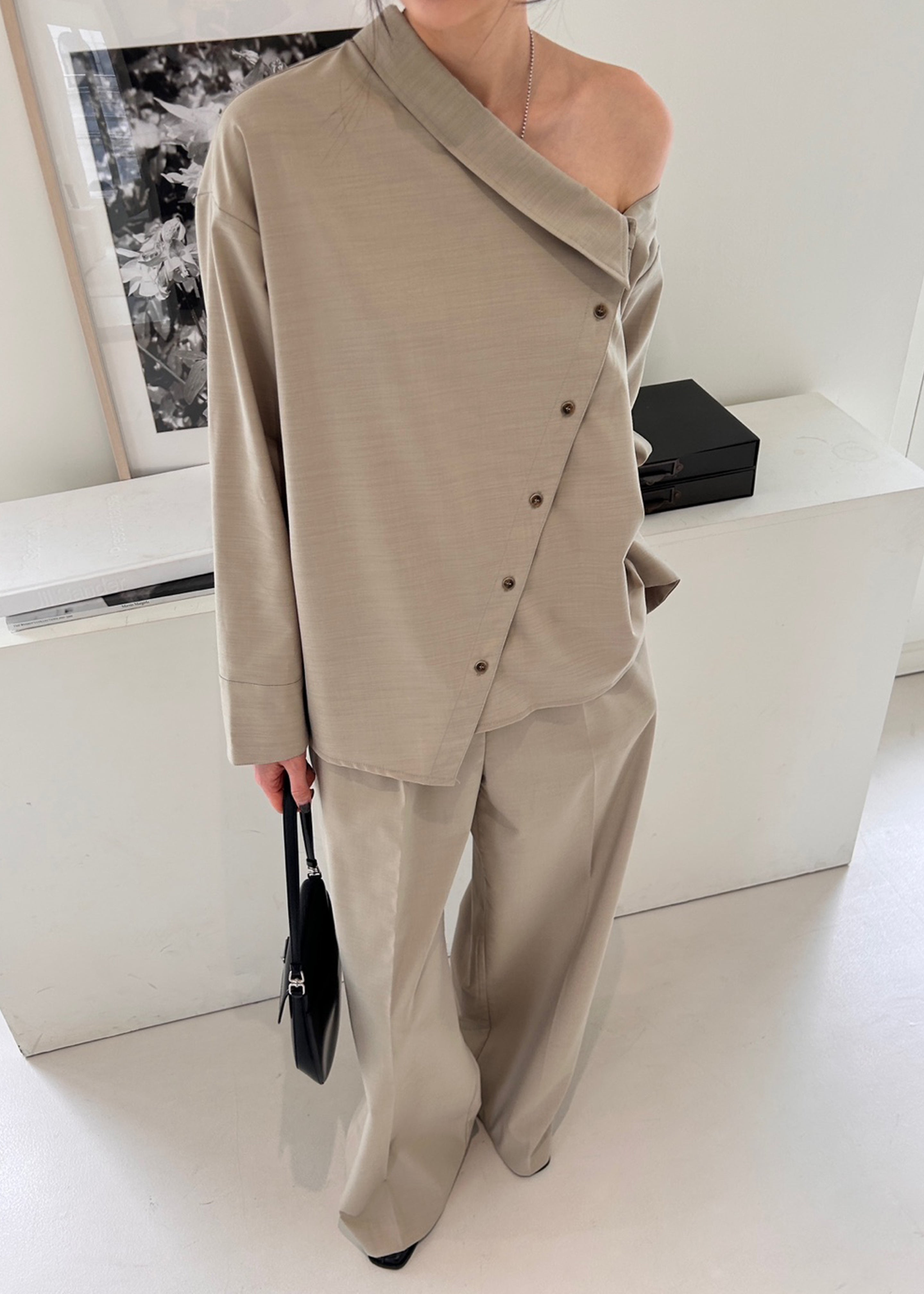 Roan Trousers - Beige - 3