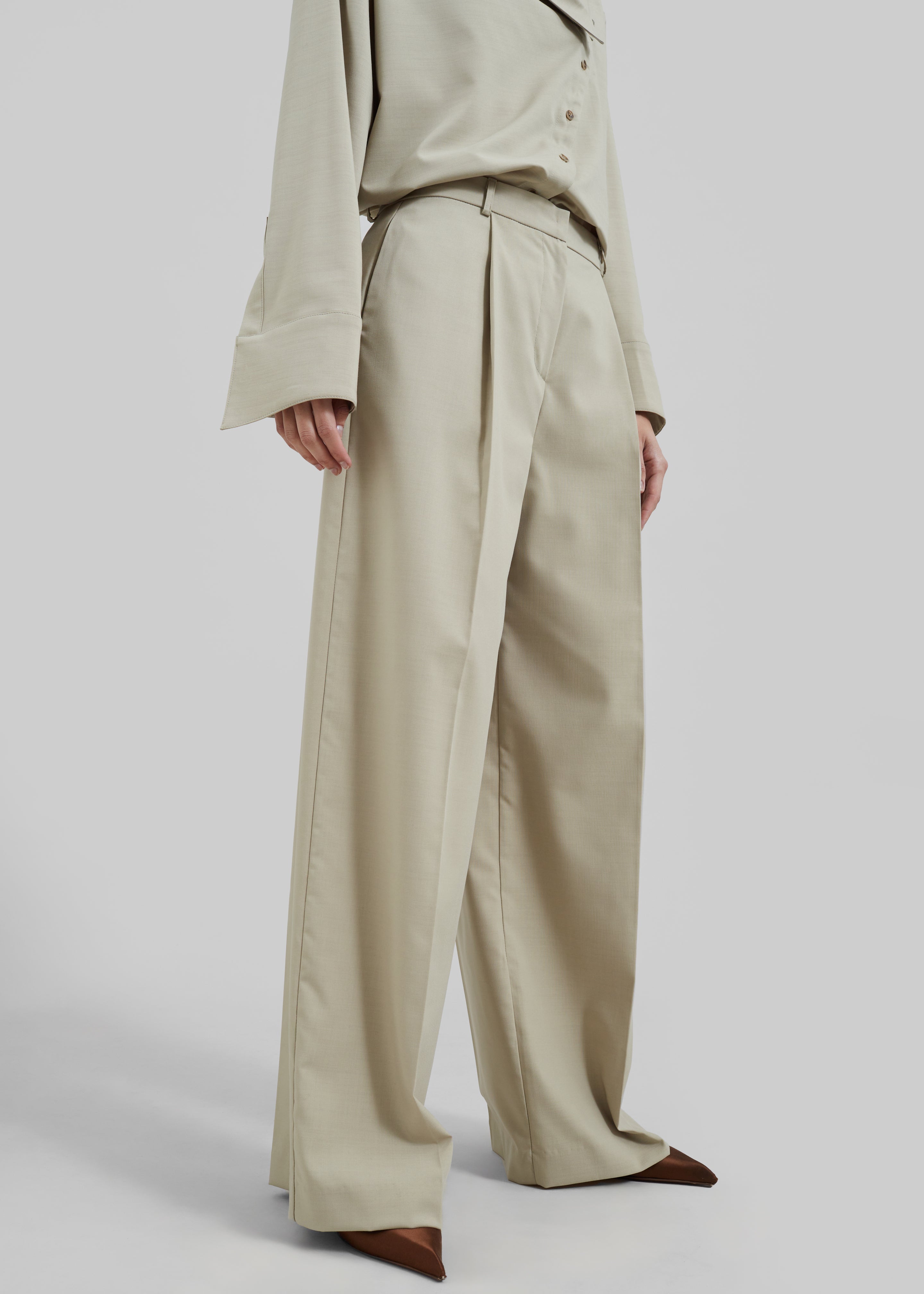 Roan Trousers - Beige - 7