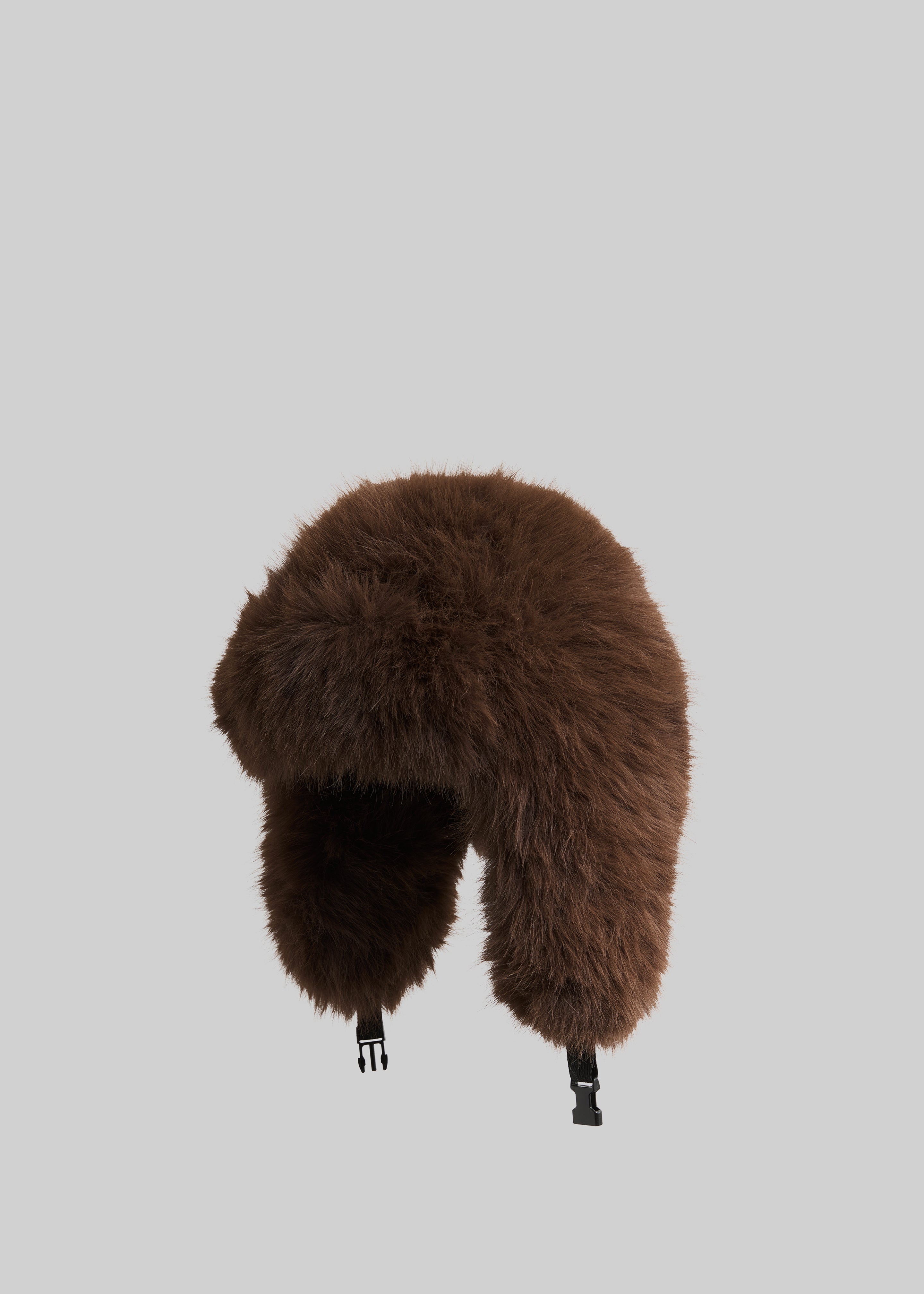 Chapka Roana en fausse fourrure - Marron - 1