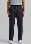 Róhe Tailored Wool Trousers - Grey Melange