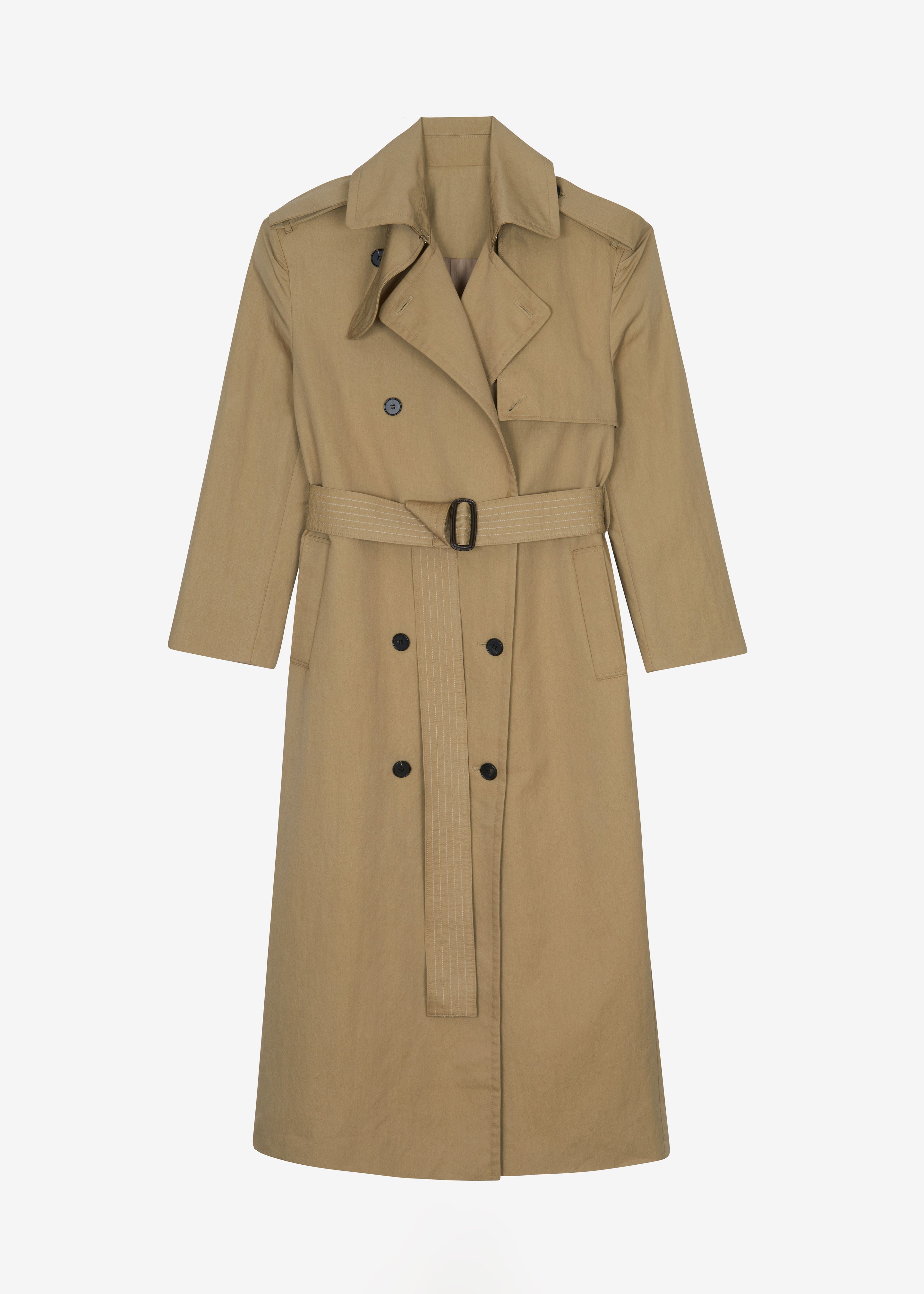 Rolen Trench Coat - Beige - 12