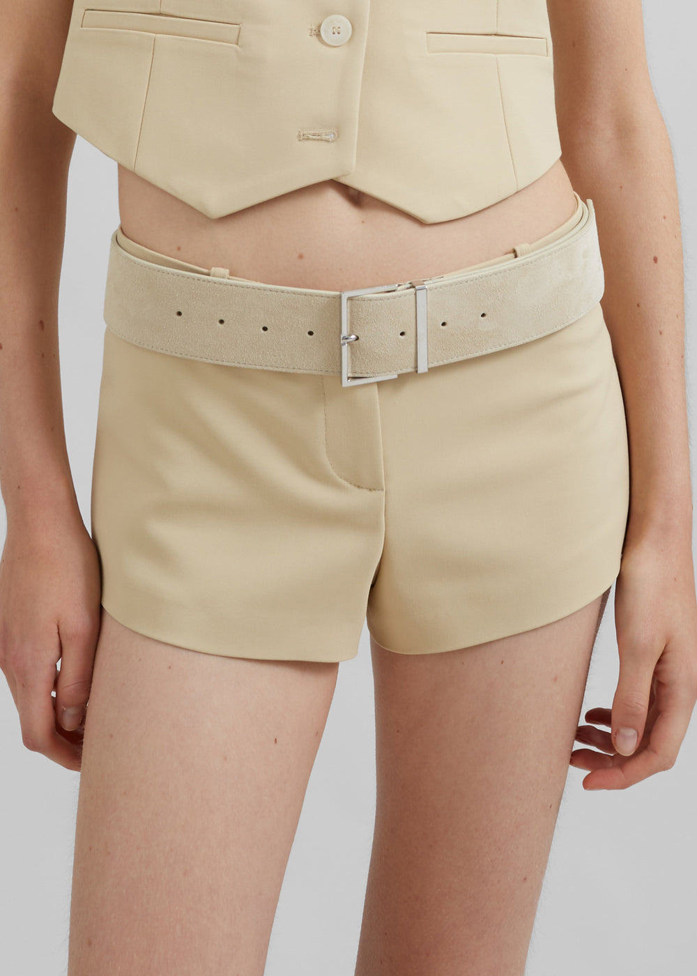 Roma Hot Pants - Beige - 1