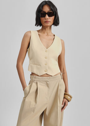 Gilet Roma - Beige