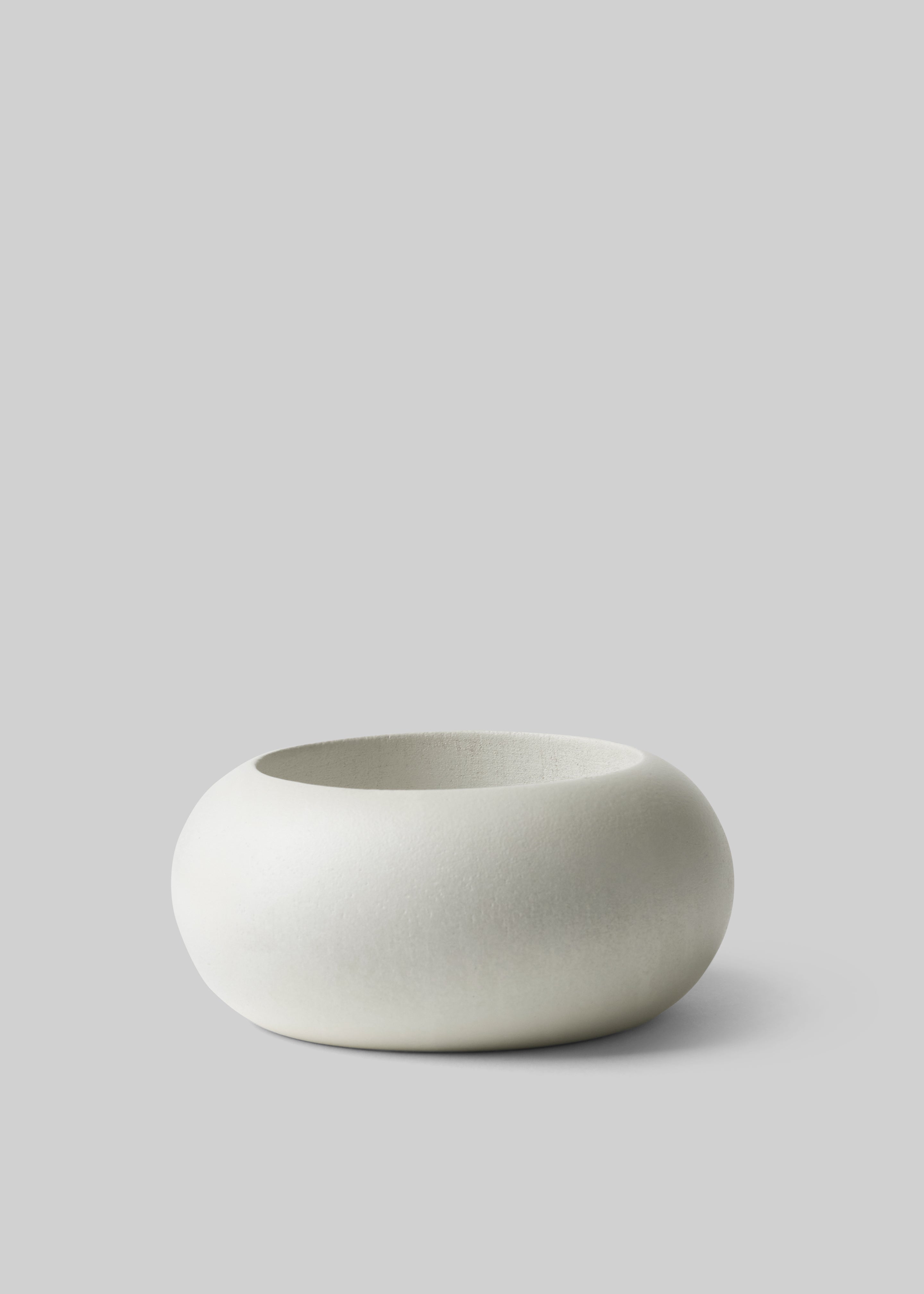 Romie Objetti x The Frankie Shop Chunky Round Bangle - Cement - 1