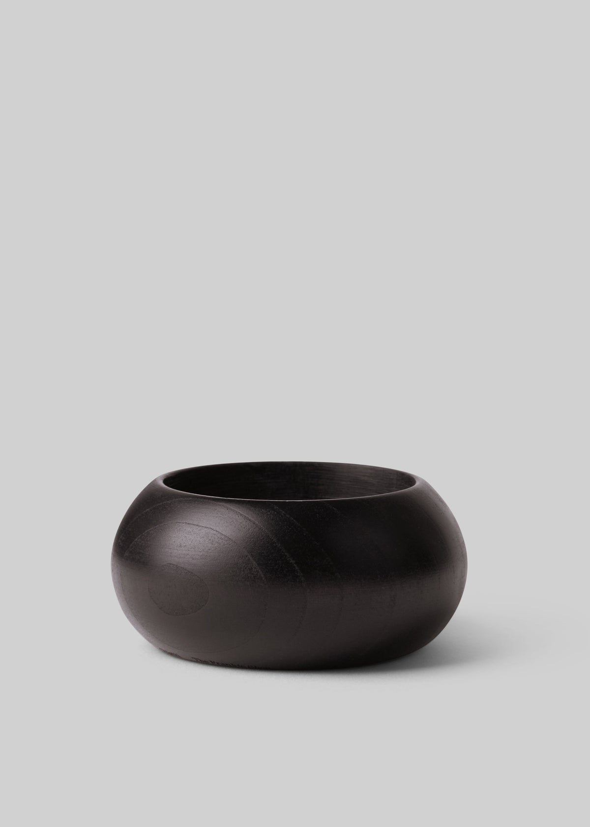 Romie Objetti x The Frankie Shop Chunky Round Bangle - Dark Brown - 1