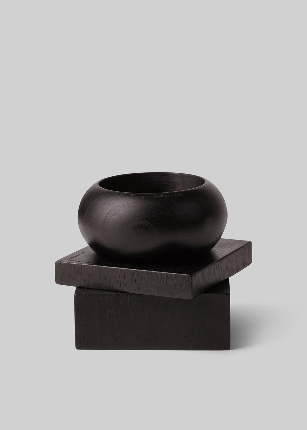 Romie Objetti x The Frankie Shop Chunky Square Bangle - Dark Brown