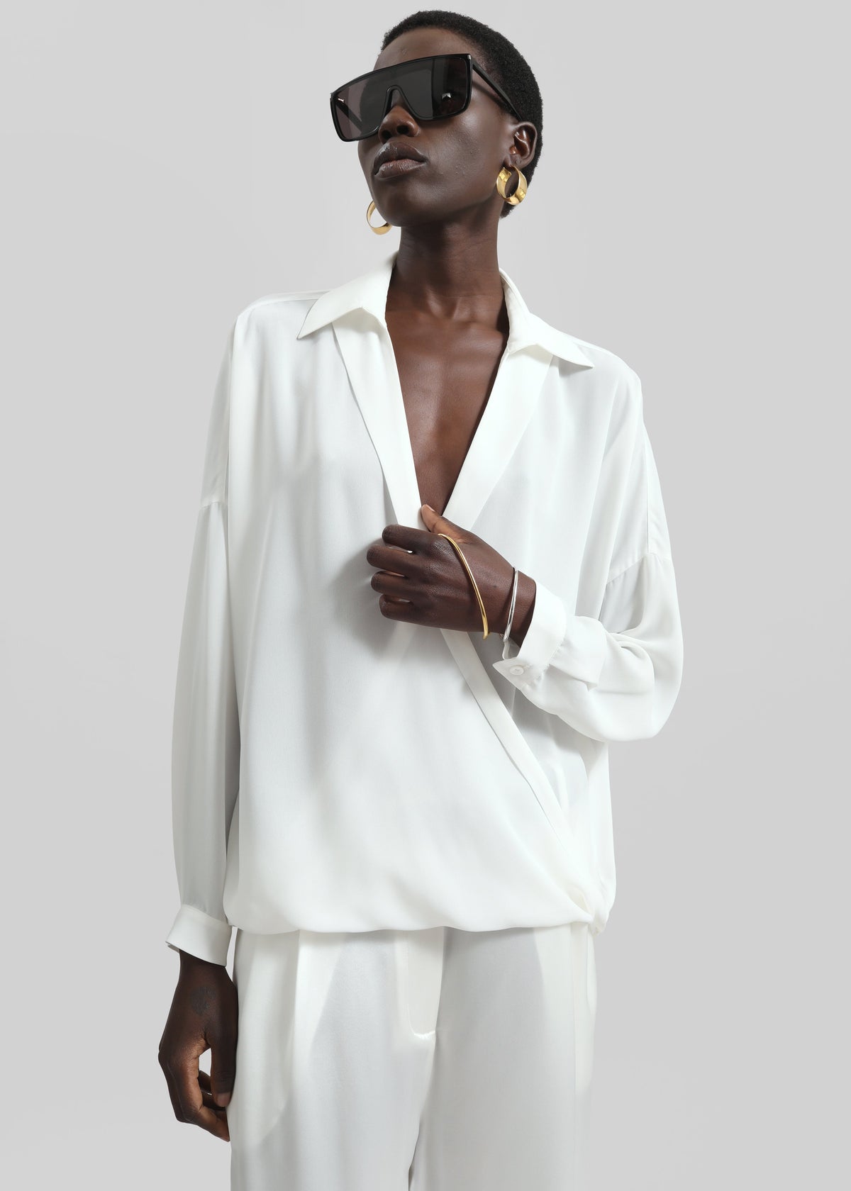 Roseau Blouse - White - 1