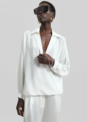 Roseau Blouse - White