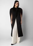 Roslev Cape Coat - Black