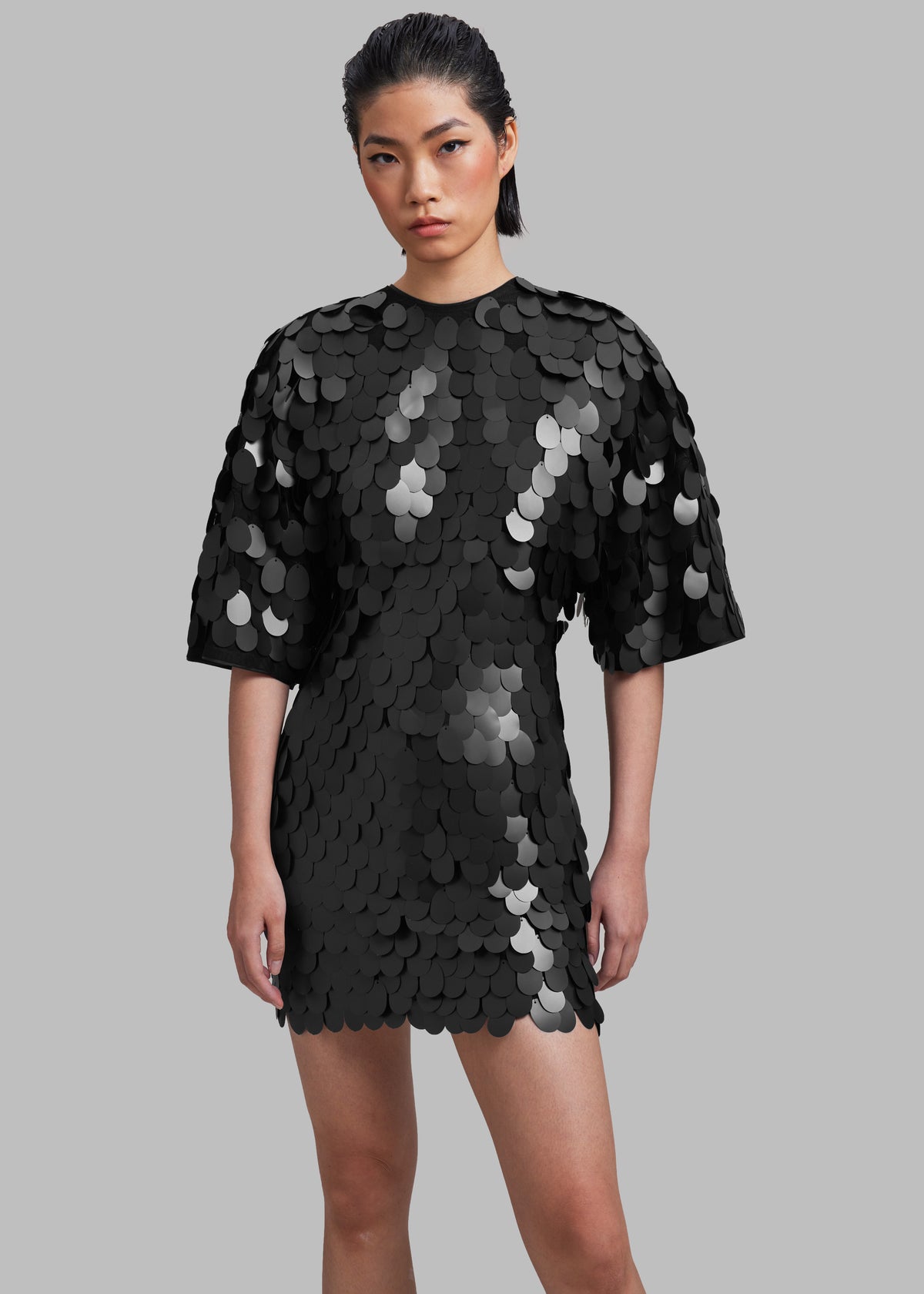 ROTATE Sequins Mini Dress - Black - 5