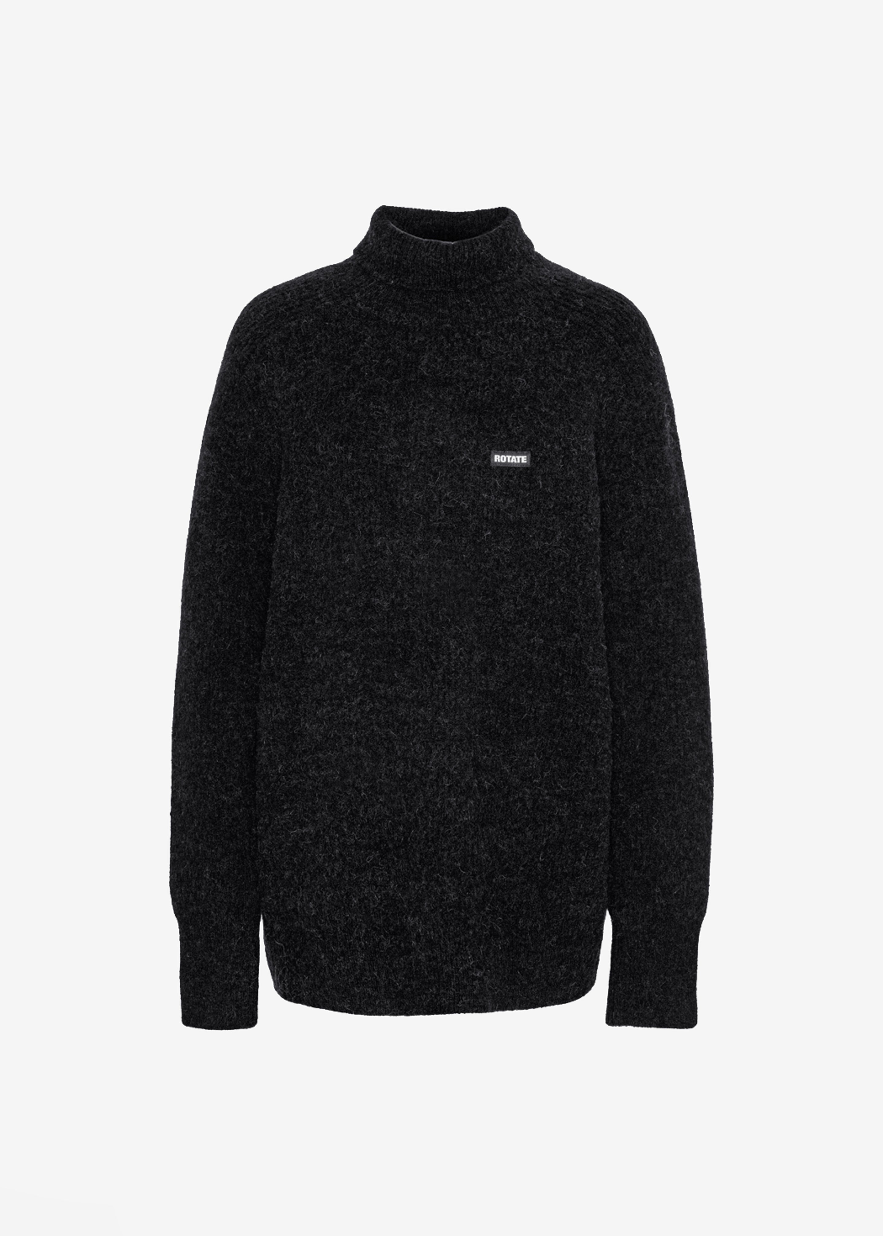 Rotate Turtleneck Sweater - Black - 8