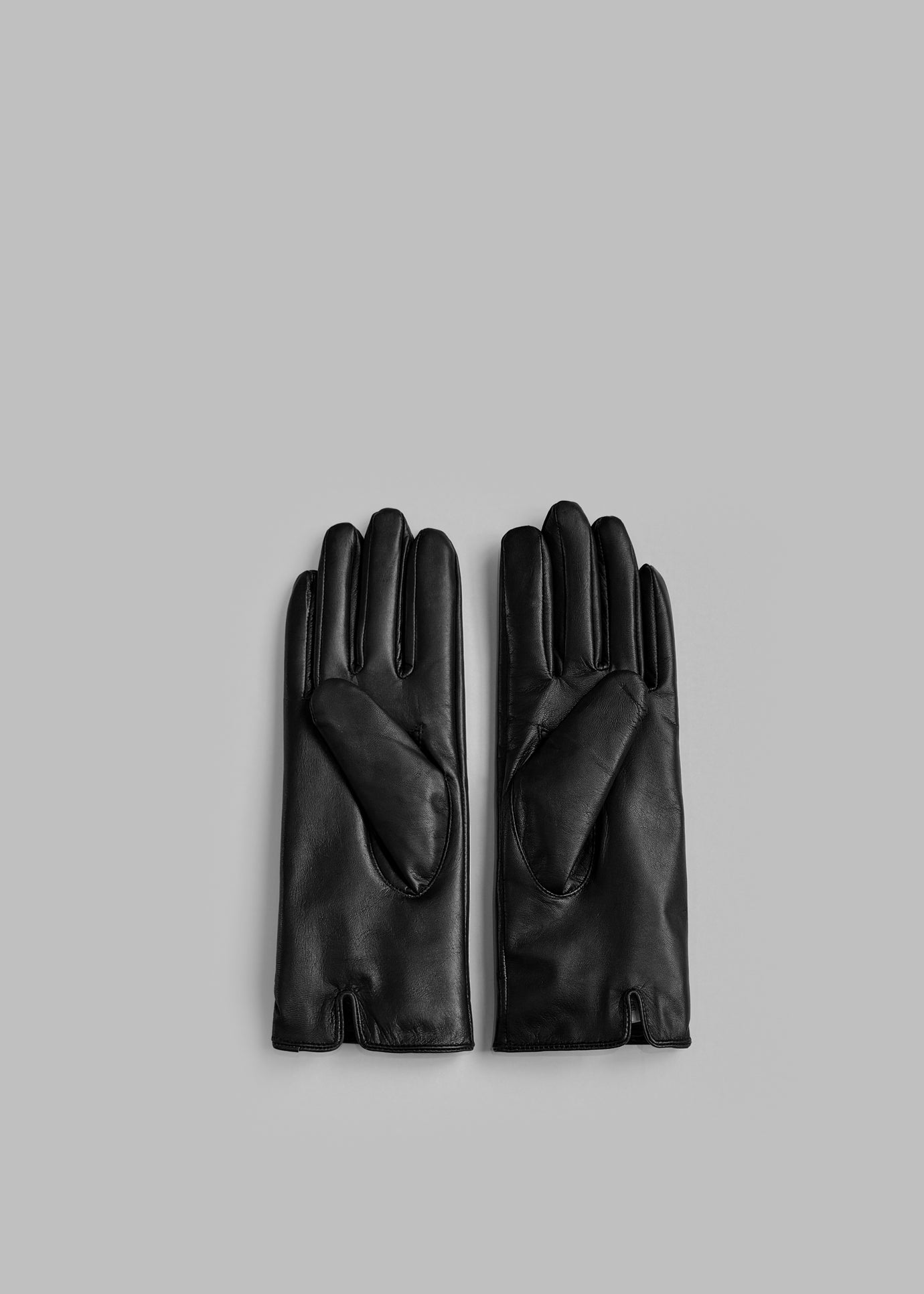 Ruby Leather Gloves - Black - 1