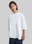 Ruelo Cotton Oversized T-Shirt - White