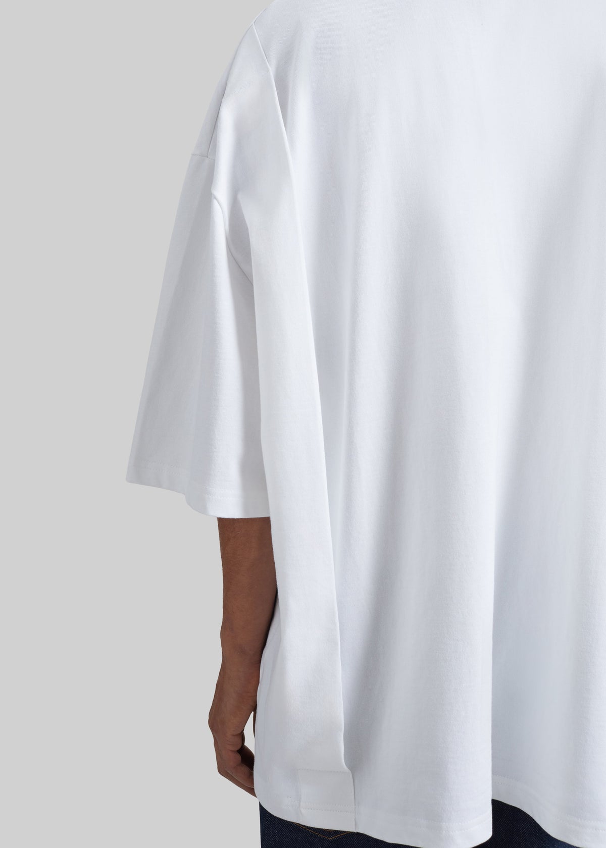 Ruelo Cotton Oversized T-Shirt - White
