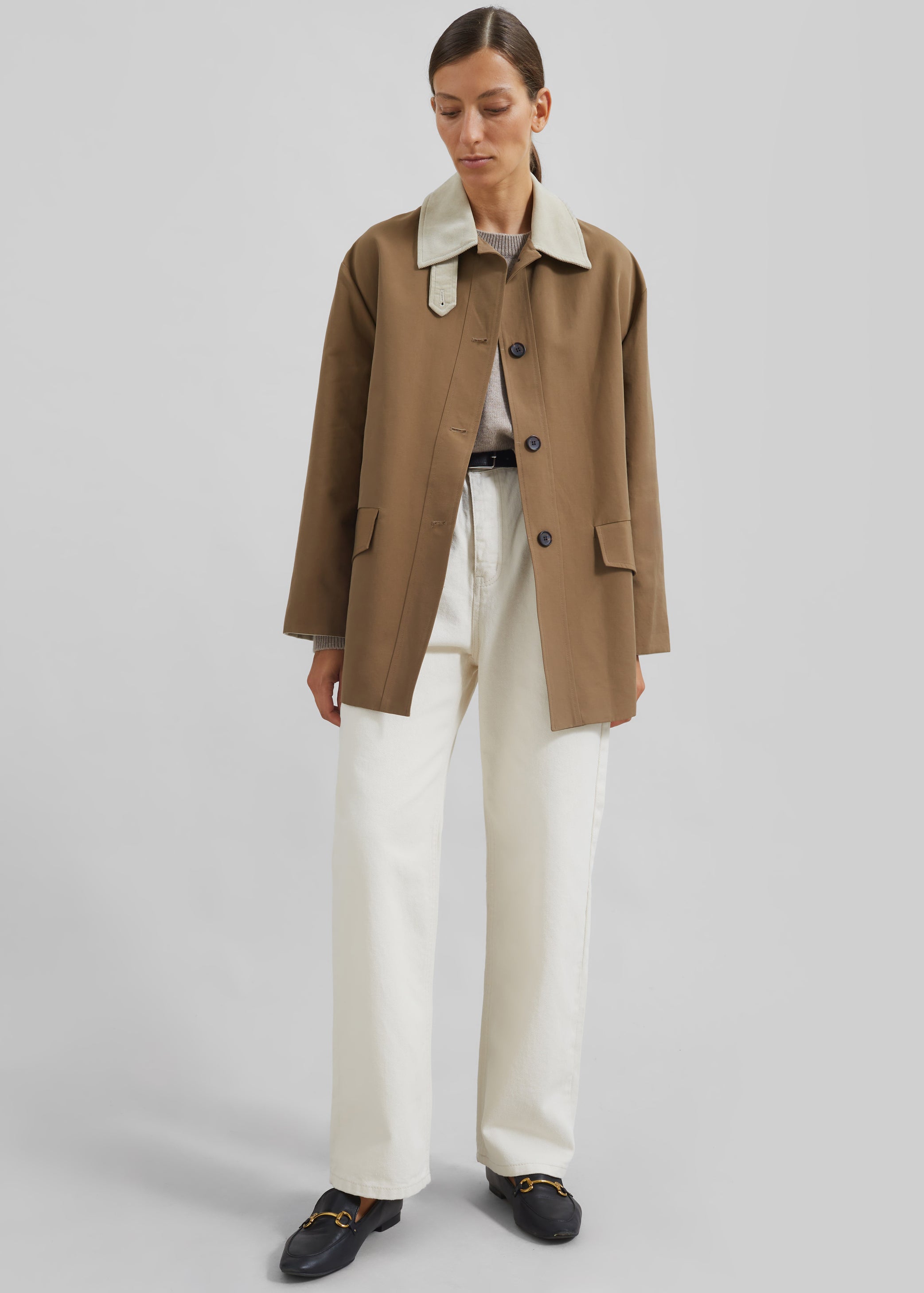 Shop the look image for Ryker Boxy Jacket - Brown