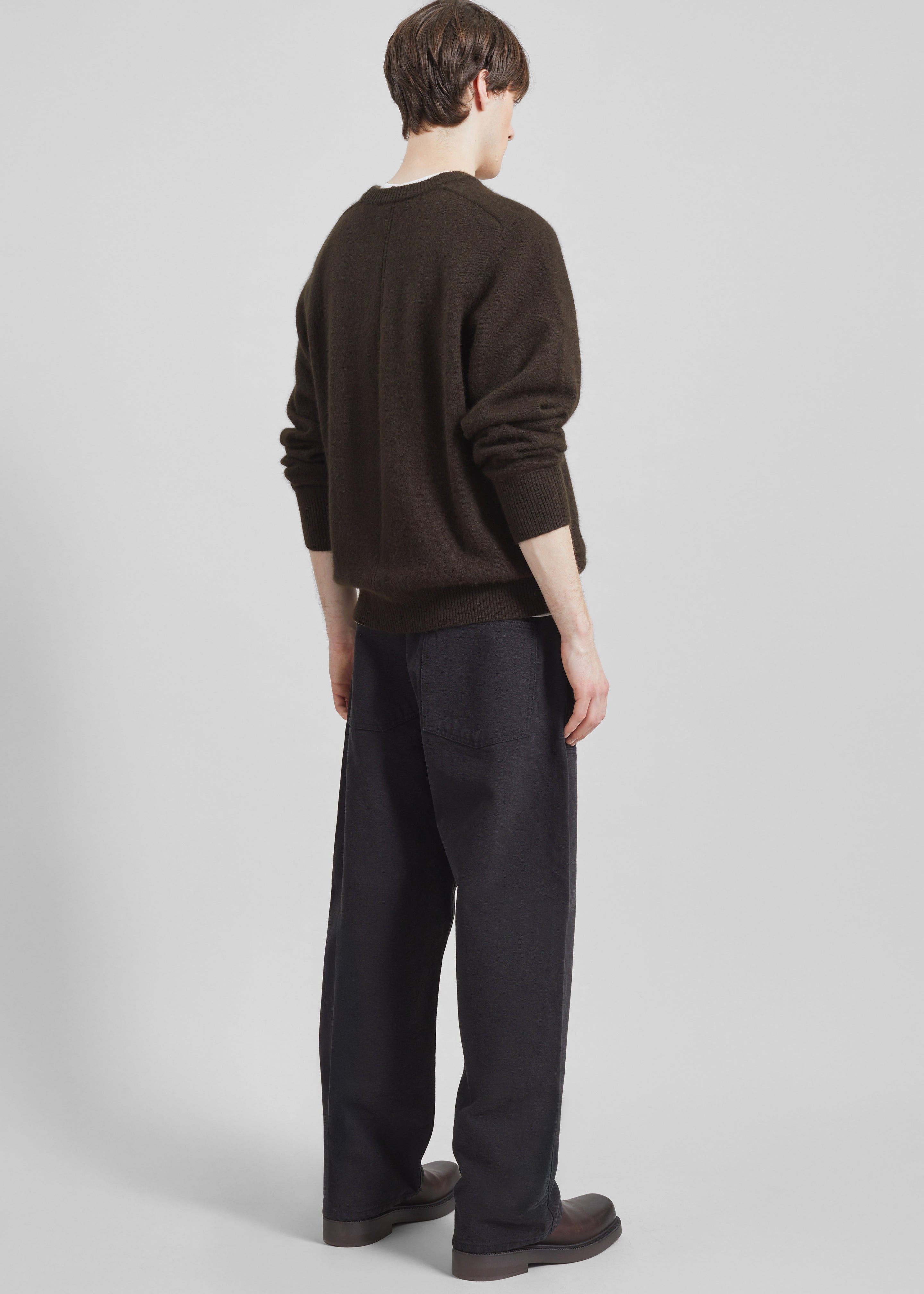 Sahil Wide Jeans - Black - 6