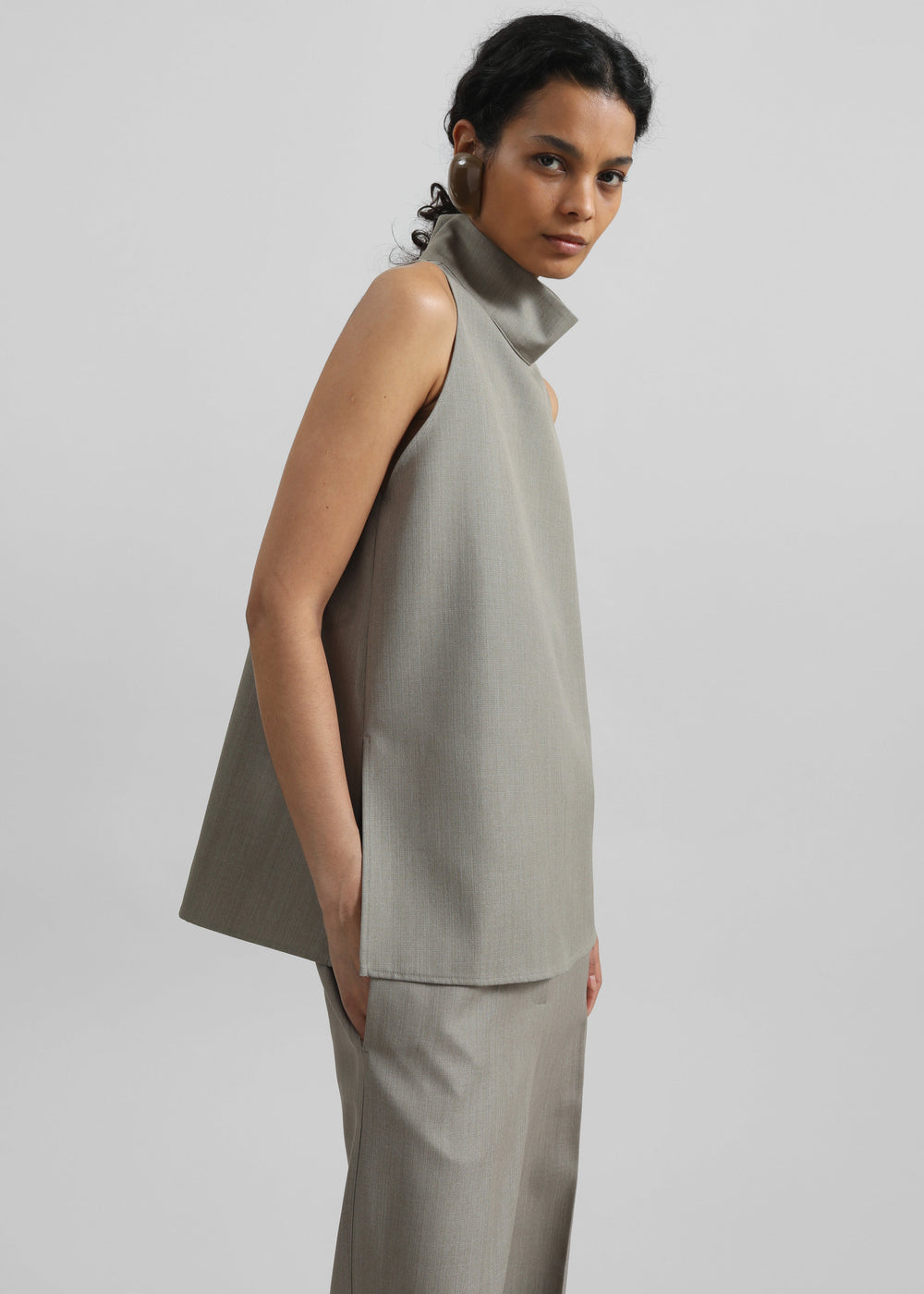 Salcott Trousers - Taupe - 1