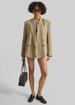 Blazer Salerno en lin - Camel