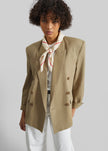 Salerno Linen Blazer - Camel