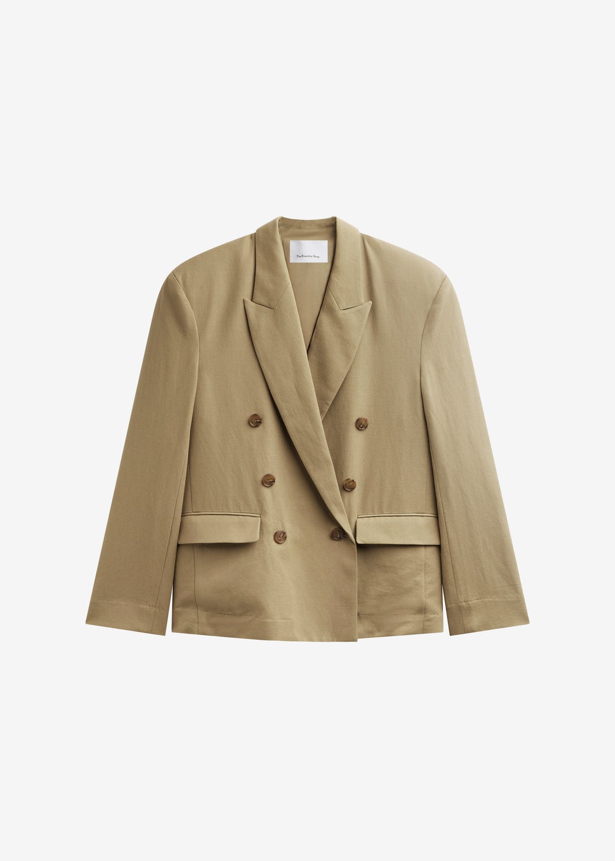 Salerno Linen Blazer - Camel - 9