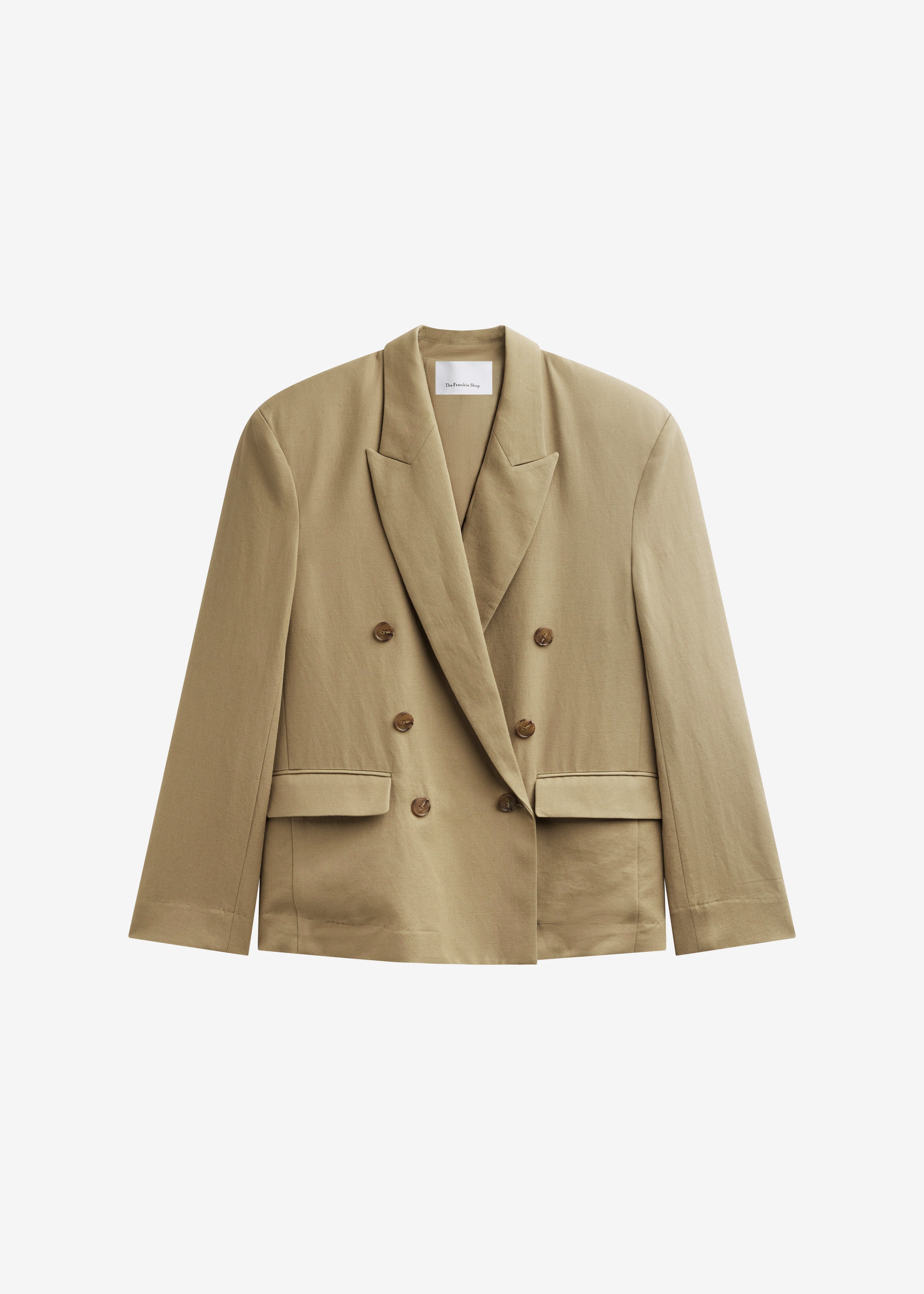 Salerno Linen Blazer - Camel - 9
