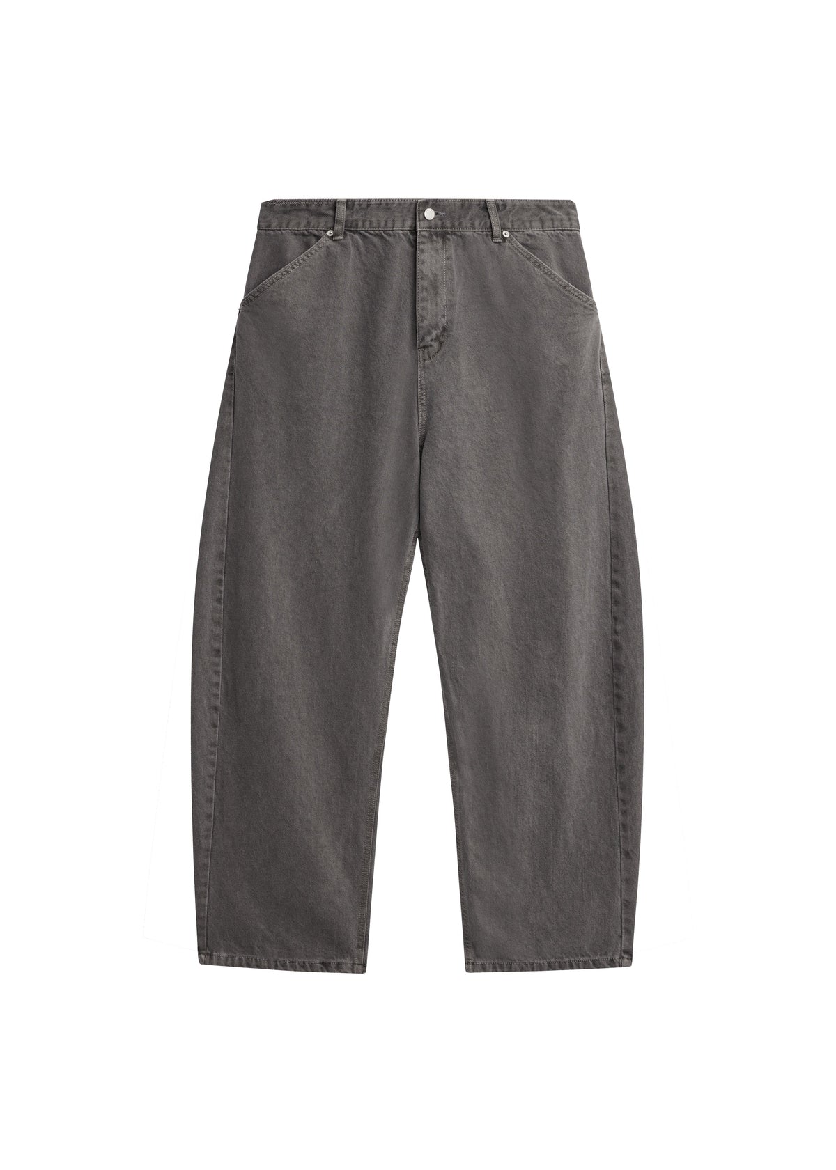 Salino Barrel Leg Jeans - Grey Wash - 7