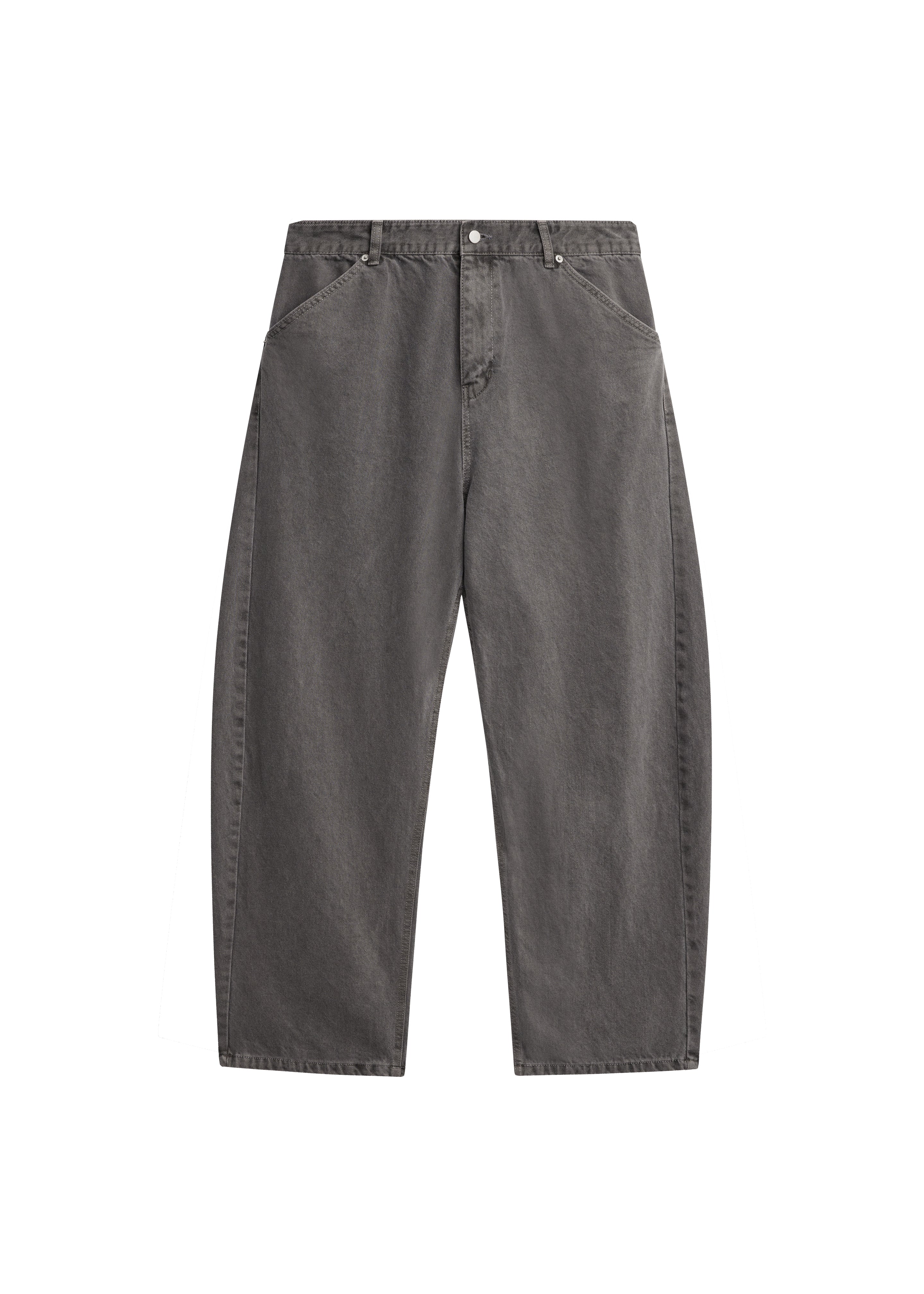 Salino Barrel Leg Jeans - Grey Wash - 7