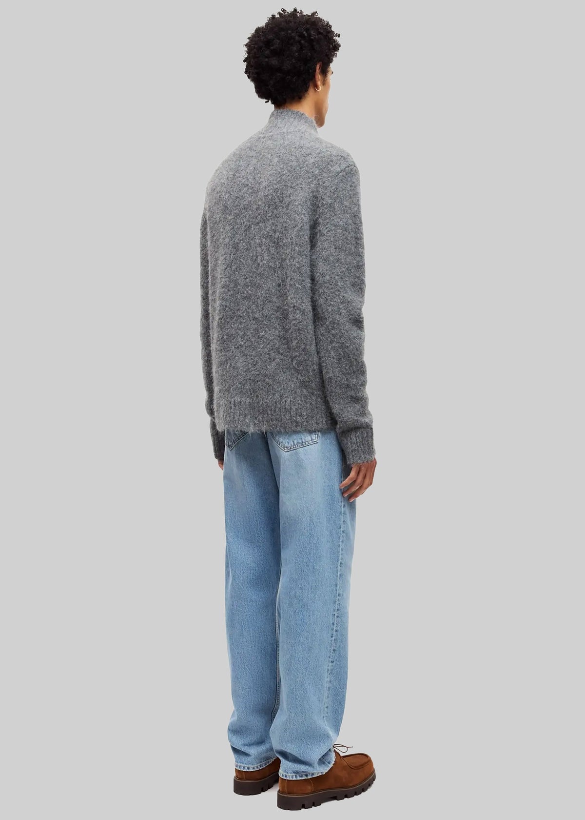 Samsøe Samsøe Sajean Zip Cardigan - Iron Gate - 6