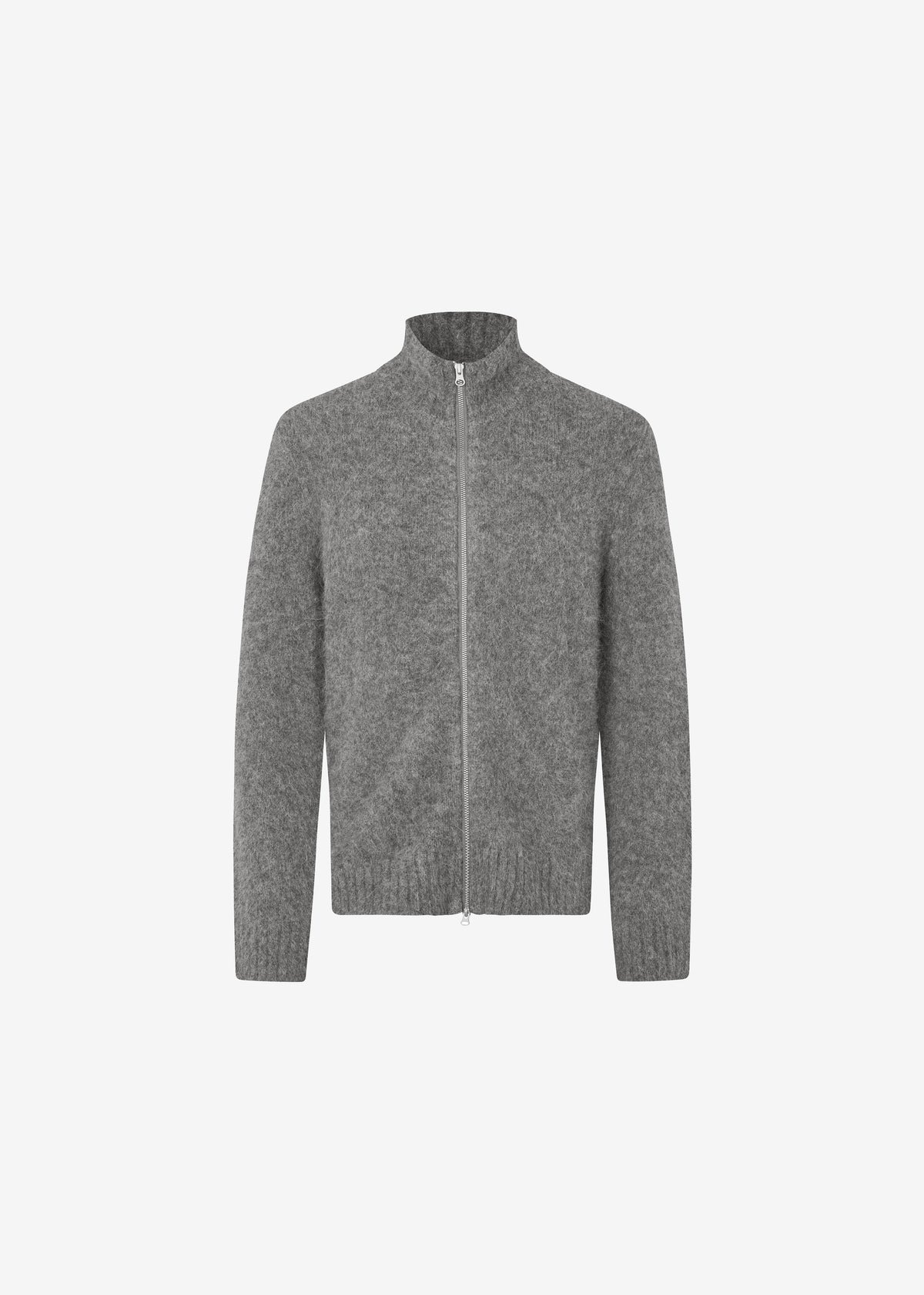 Samsøe Samsøe Sajean Zip Cardigan - Iron Gate - 7