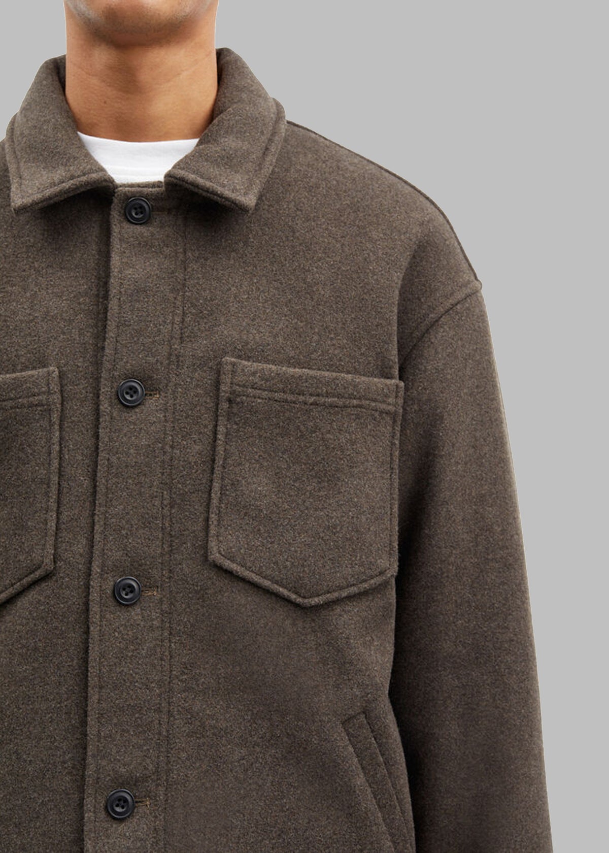 Samsøe Samsøe Pally Shirt Jacket - Crocodile - 3