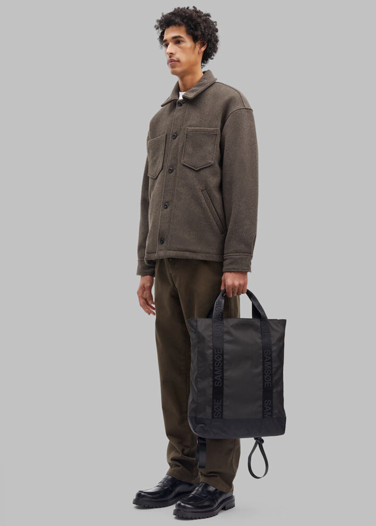 Samsøe Samsøe Pally Shirt Jacket - Crocodile - 2