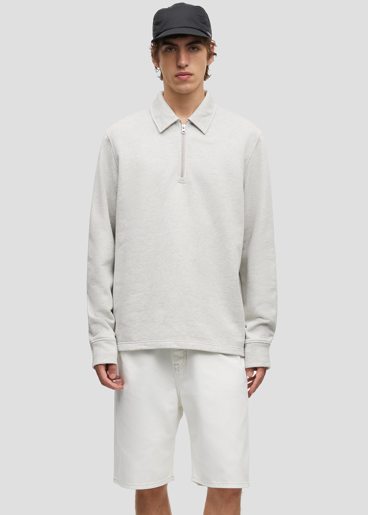 Samsøe Samsøe Salouis Hz Polo LS - Moonstruck Melange - 3