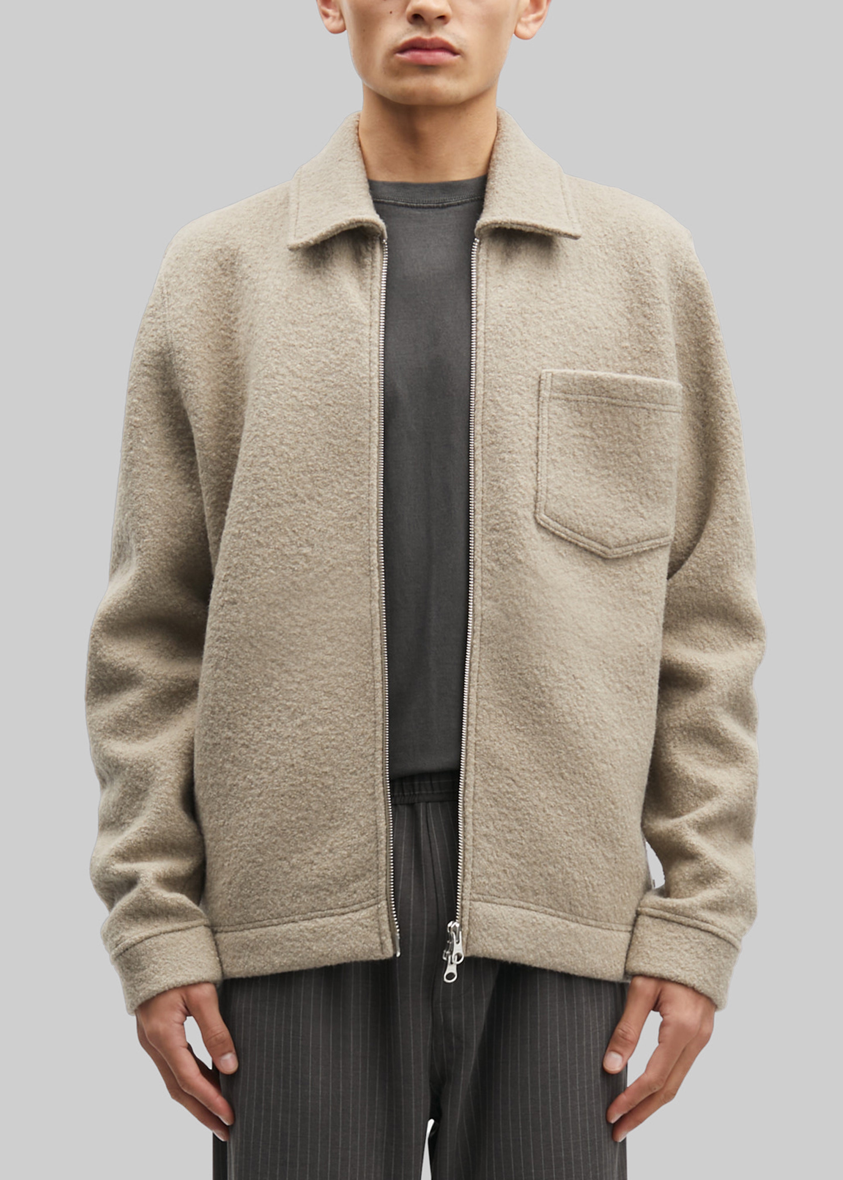 Samsøe Samsøe Hannes Full Zip Cardigan - Seneca Rock - 4