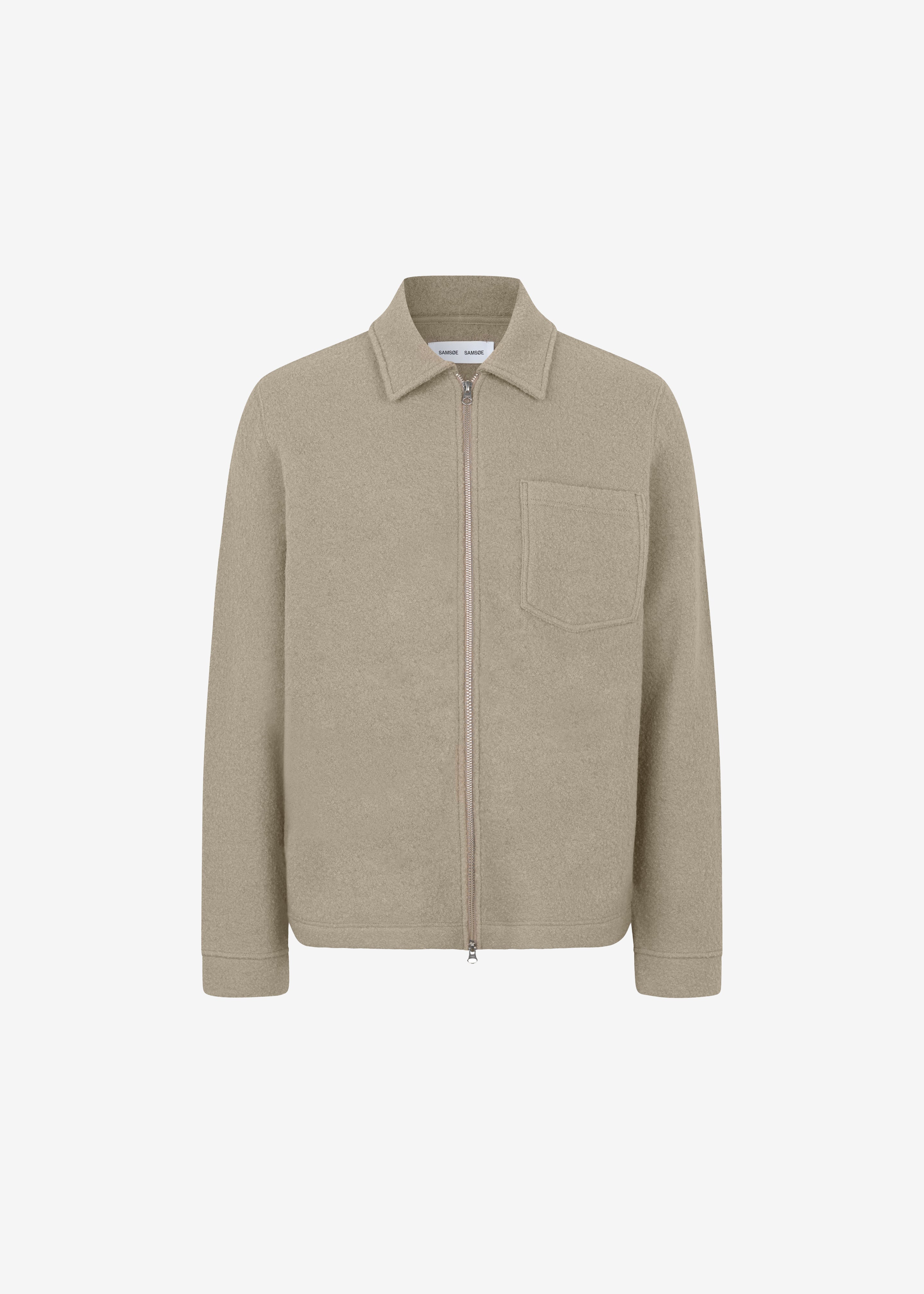 Samsøe Samsøe Hannes Full Zip Cardigan - Seneca Rock - 6